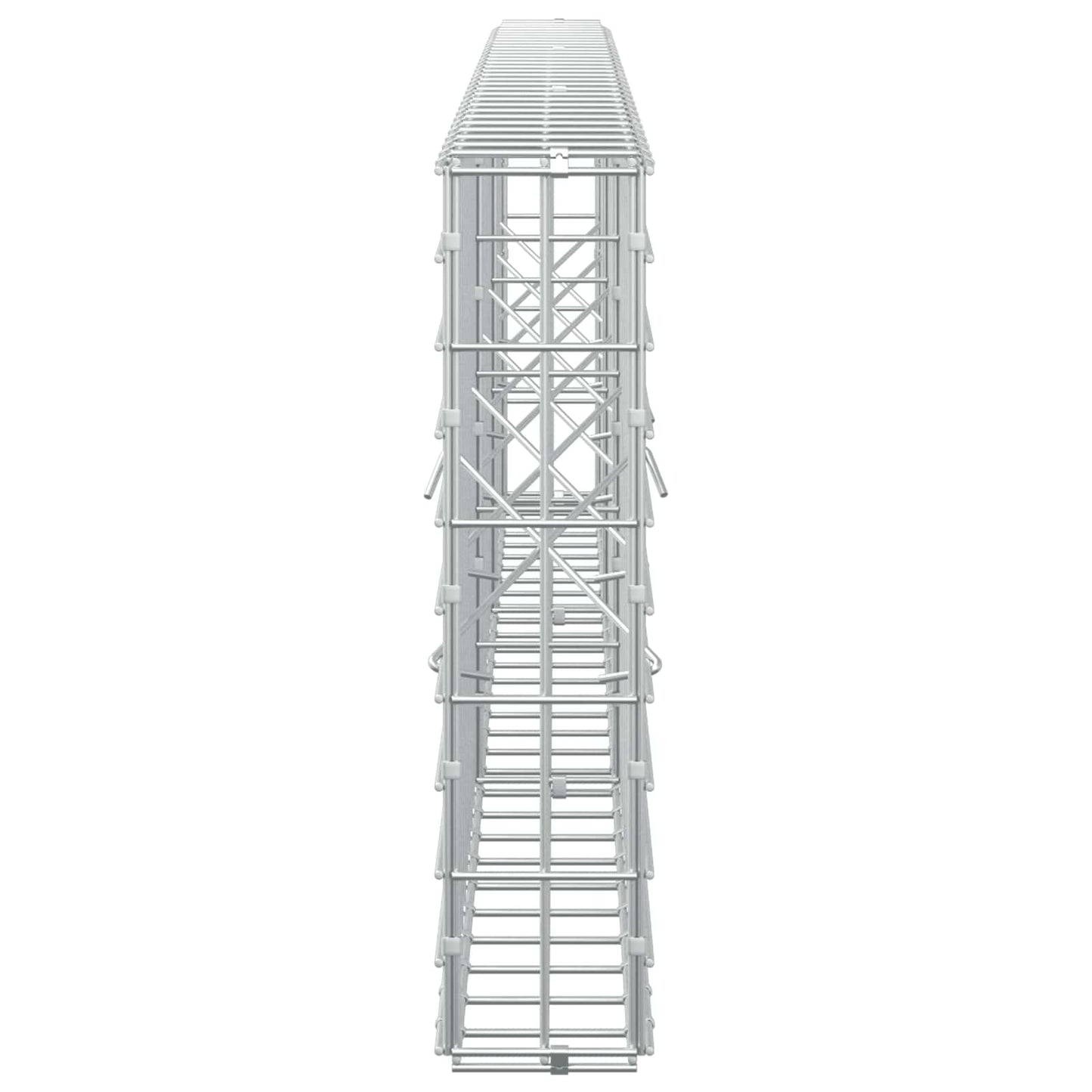 vidaXL Γκαμπιόν με σύρμα 3,5 mm και πλέγμα 5x10 cm 300x10x50 εκ