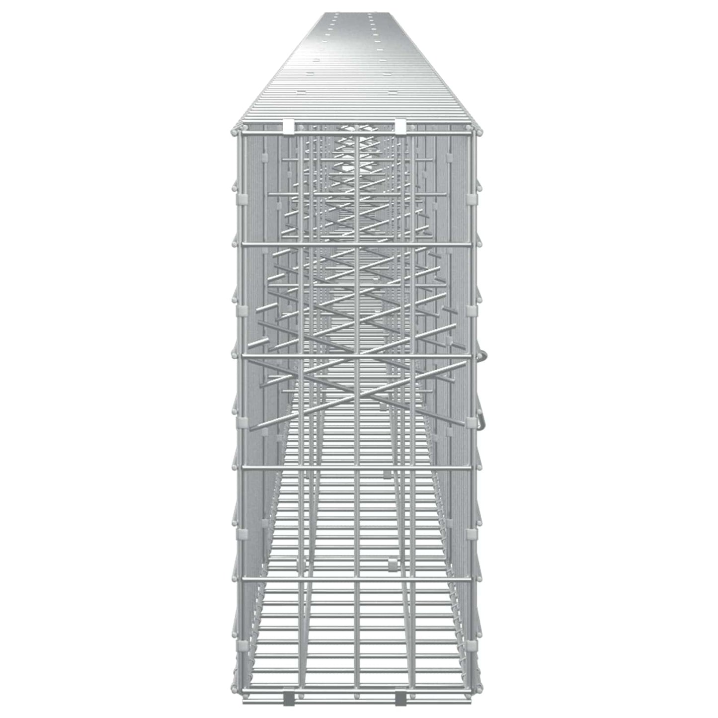 vidaXL Γκαμπιόν με σύρμα 3,5 mm και πλέγμα 5x10 cm 1150x20x50 εκ
