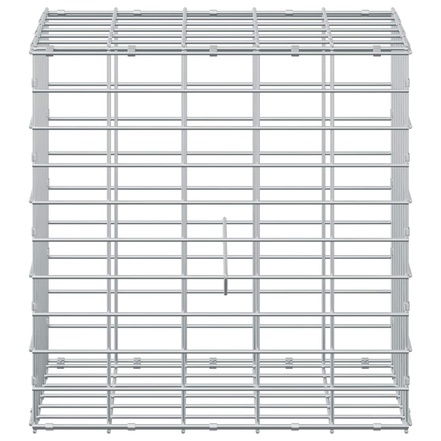 vidaXL Γκαμπιόν με σύρμα 3,5 mm και πλέγμα 5x10 cm 50x30x50 εκ.