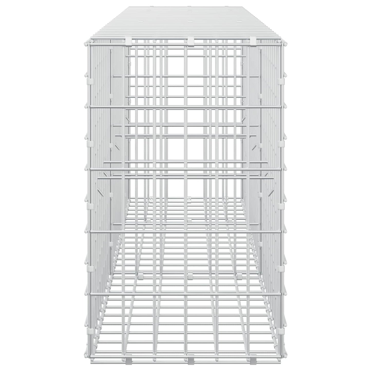 vidaXL Γκαμπιόν με σύρμα 3,5 mm και πλέγμα 5x10 cm 250x30x50 εκ