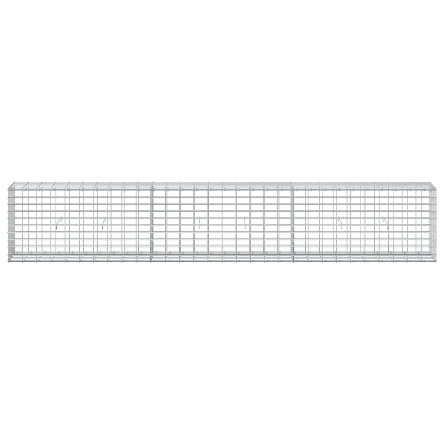 vidaXL Γκαμπιόν με σύρμα 3,5 mm και πλέγμα 5x10 cm 300x30x50 εκ