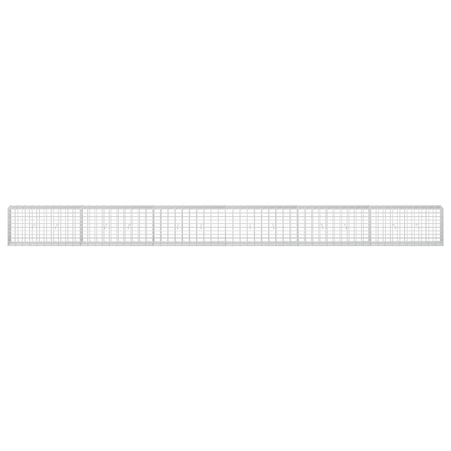 vidaXL Γκαμπιόν με σύρμα 3,5 mm και πλέγμα 5x10 cm 600x30x50 εκ
