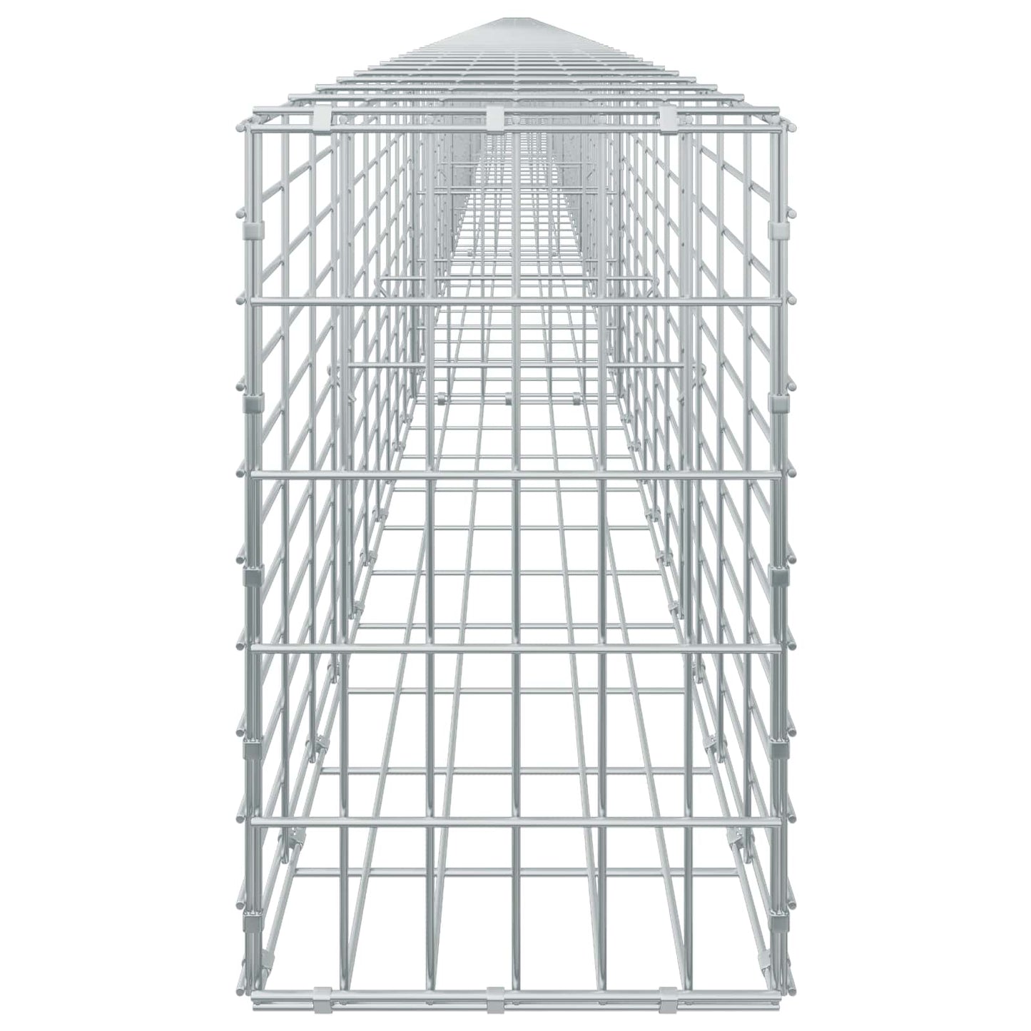 vidaXL Γκαμπιόν με σύρμα 3,5 mm και πλέγμα 5x10 cm 1200x30x50 εκ