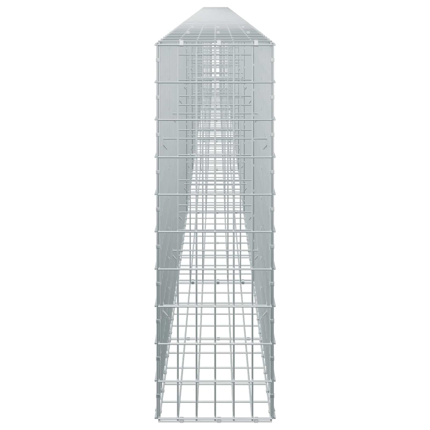 vidaXL Γκαμπιόν με σύρμα 3,5 mm και πλέγμα 5x10 cm 750x30x100 εκ