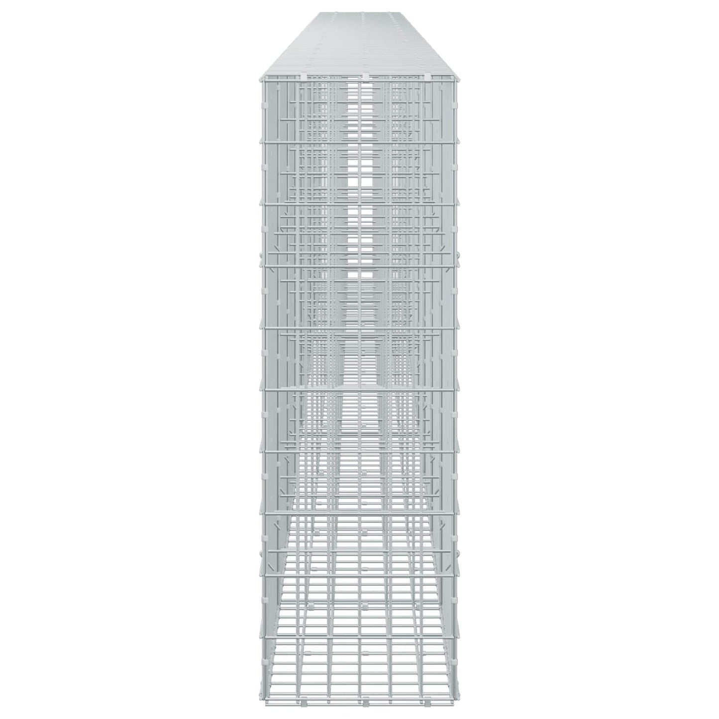 vidaXL Γκαμπιόν με σύρμα 3,5 mm και πλέγμα 5x10 cm 900x30x100 εκ