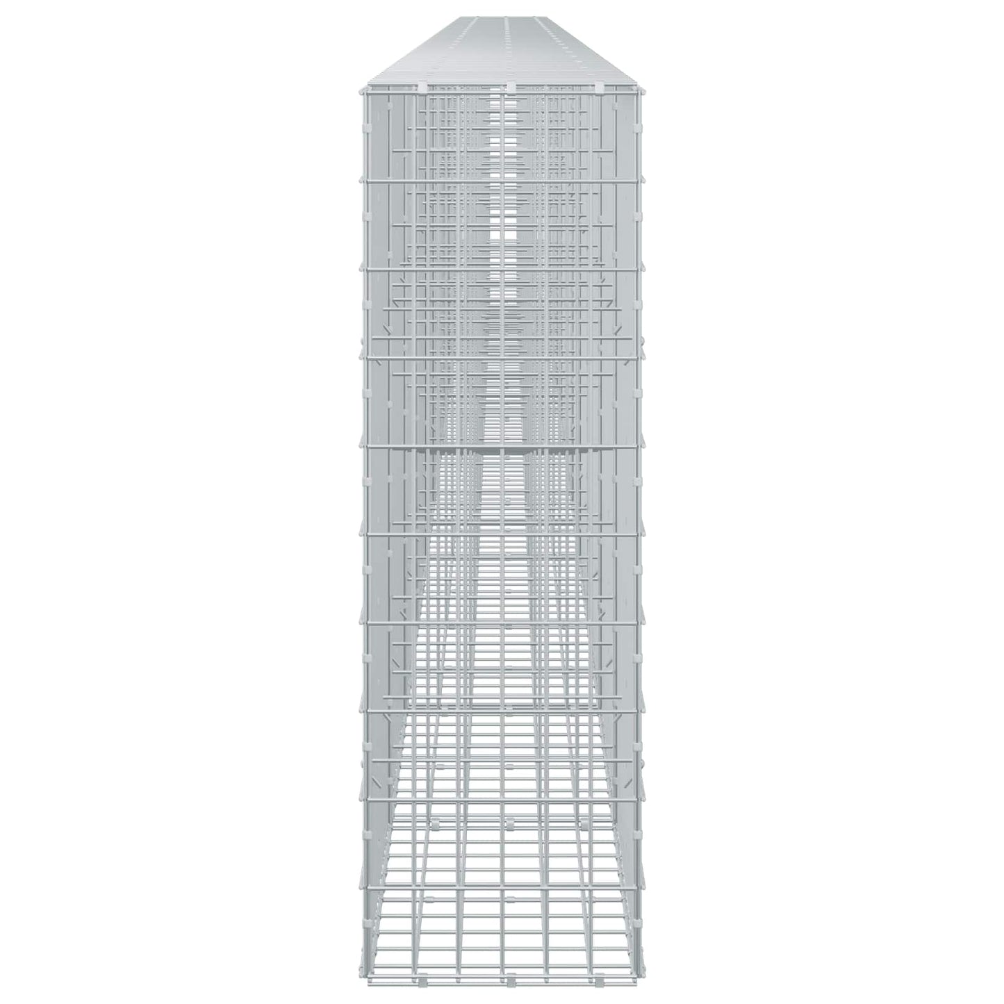 vidaXL Γκαμπιόν με σύρμα 3,5 mm και πλέγμα 5x10 cm 1150x30x100 εκ
