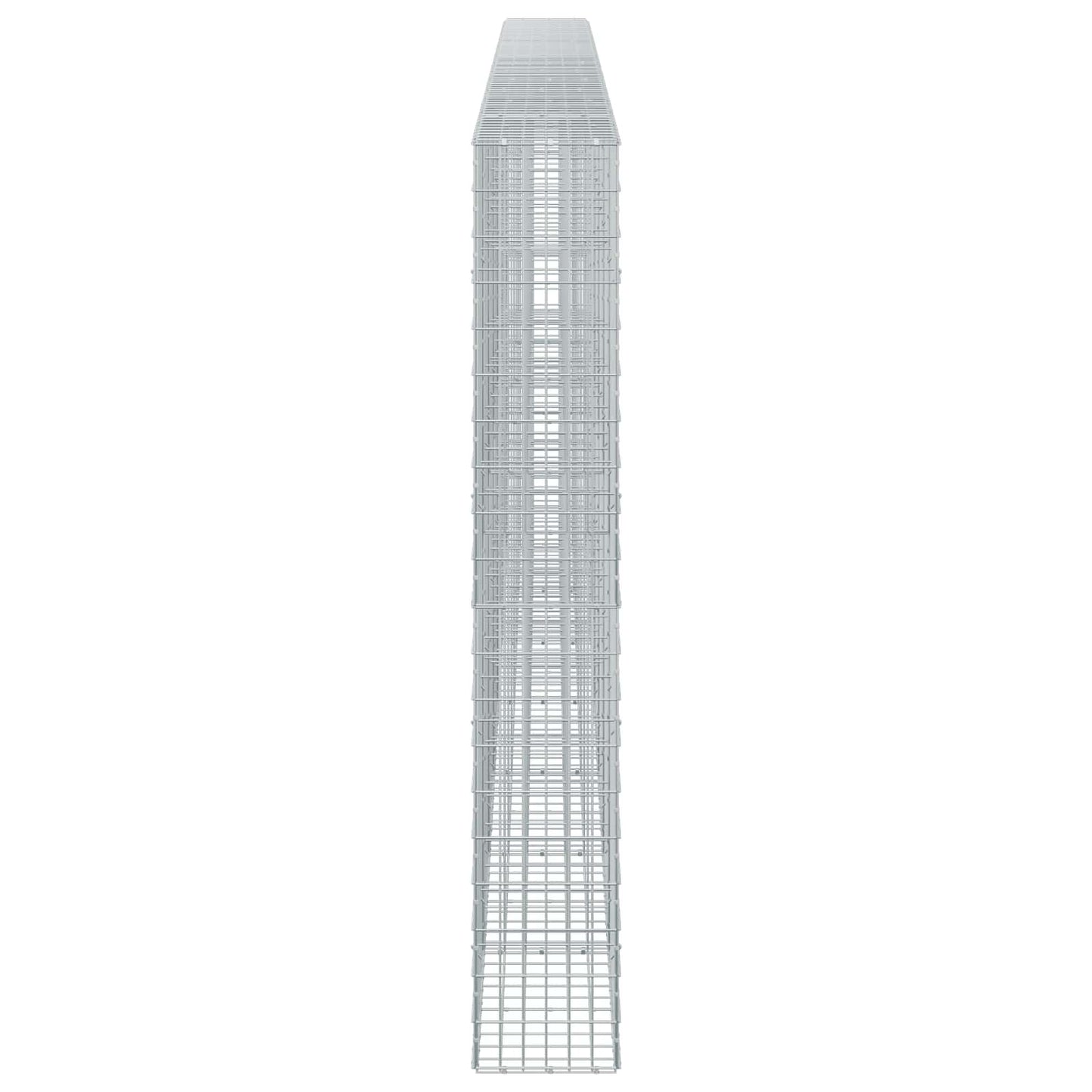 vidaXL Γκαμπιόν με σύρμα 3,5 mm και πλέγμα 5x10 cm 700x30x200 εκ.