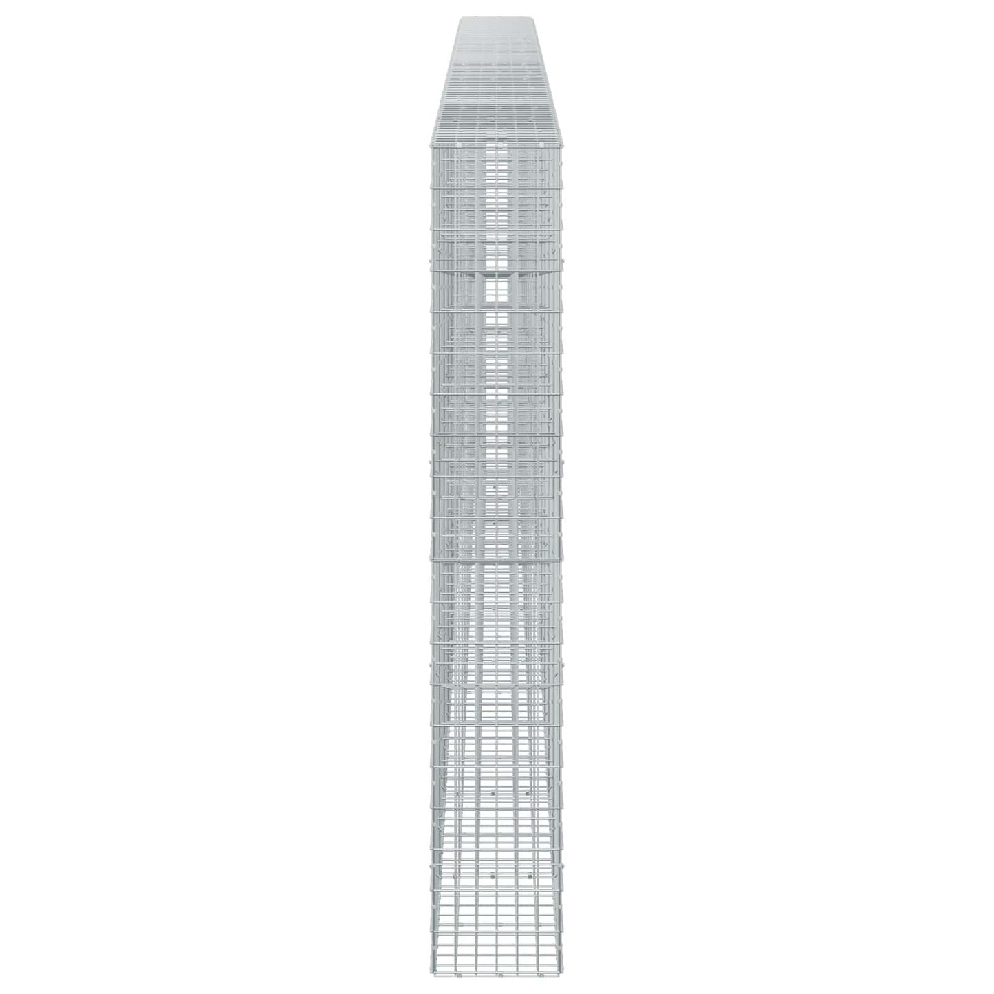 vidaXL Γκαμπιόν με σύρμα 3,5 mm και πλέγμα 5x10 cm 850x30x200 εκ