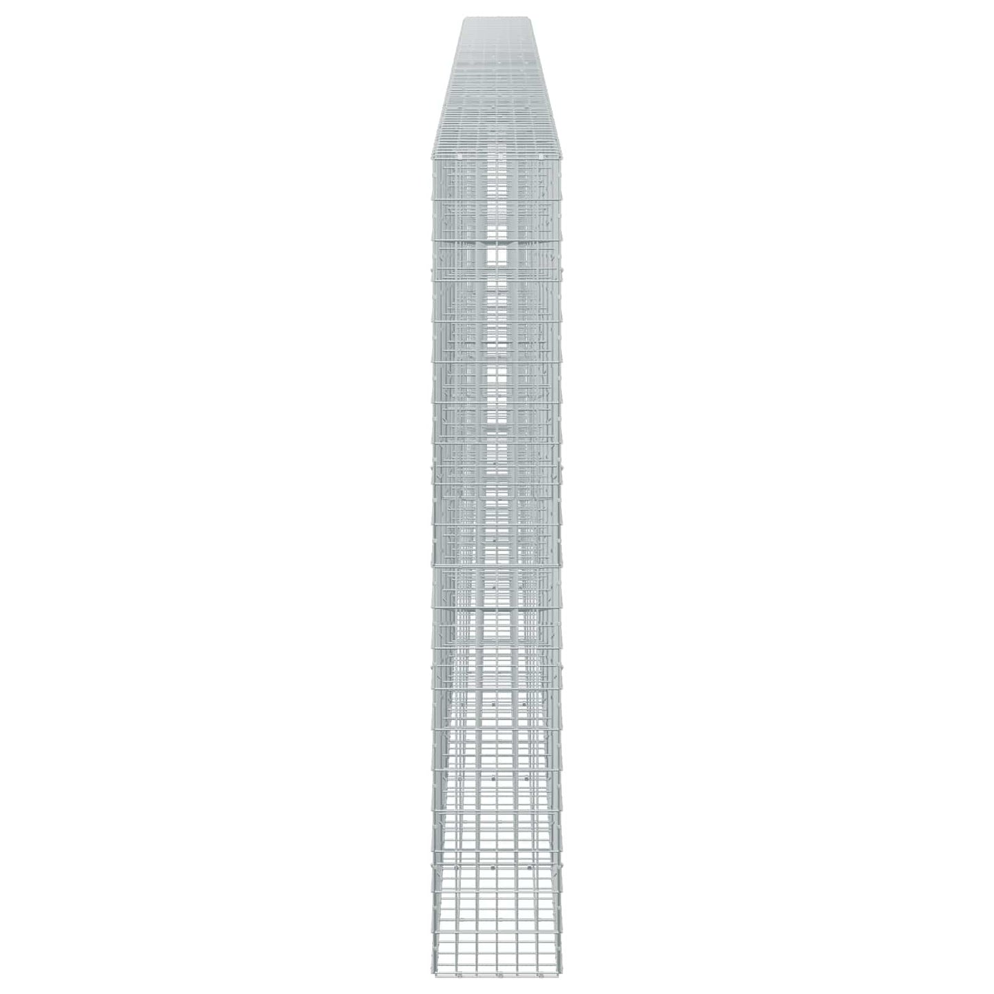 vidaXL Γκαμπιόν με σύρμα 3,5 mm και πλέγμα 5x10 cm 900x30x200 εκ