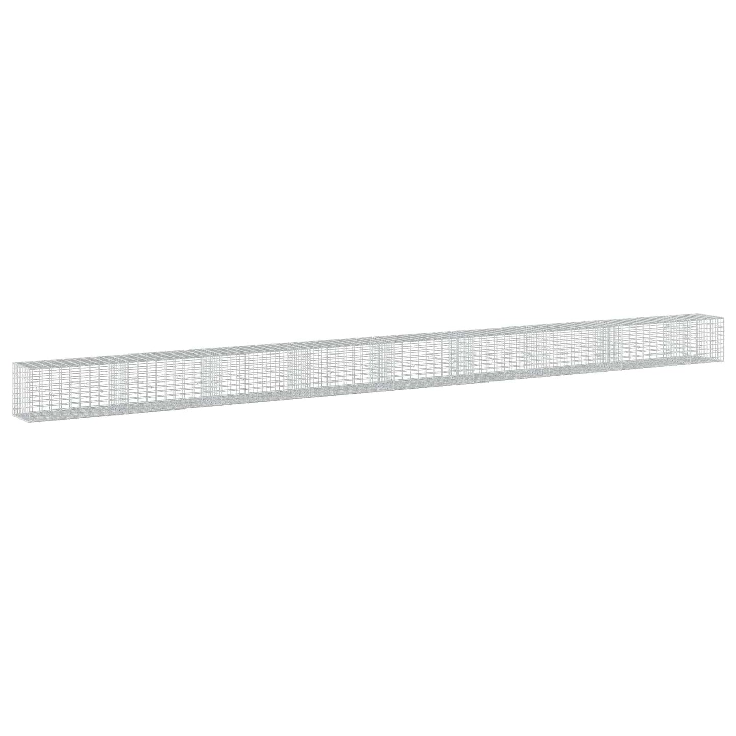 vidaXL Γκαμπιόν με σύρμα 3,5 mm και πλέγμα 5x10 cm 850x50x50 εκ
