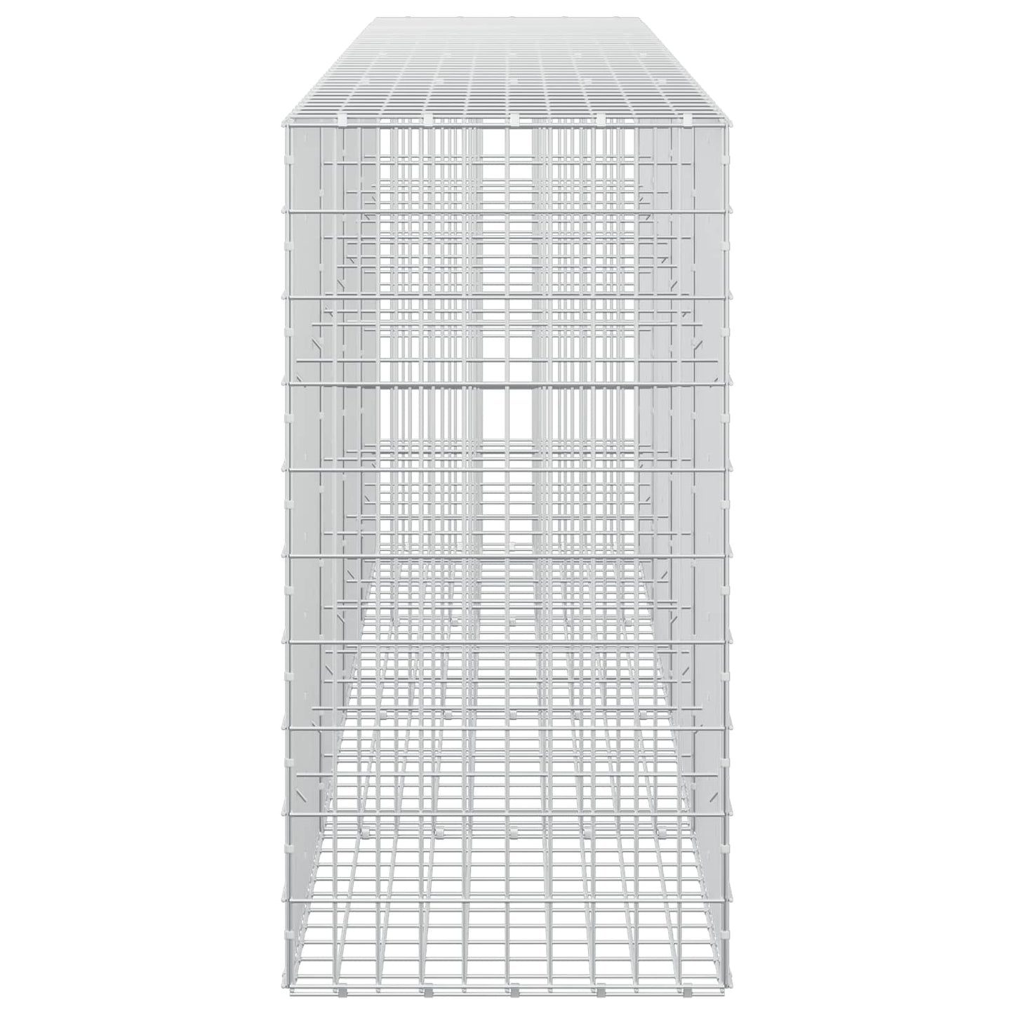 vidaXL Γκαμπιόν με σύρμα 3,5 mm και πλέγμα 5x10 cm 400x50x100 εκ