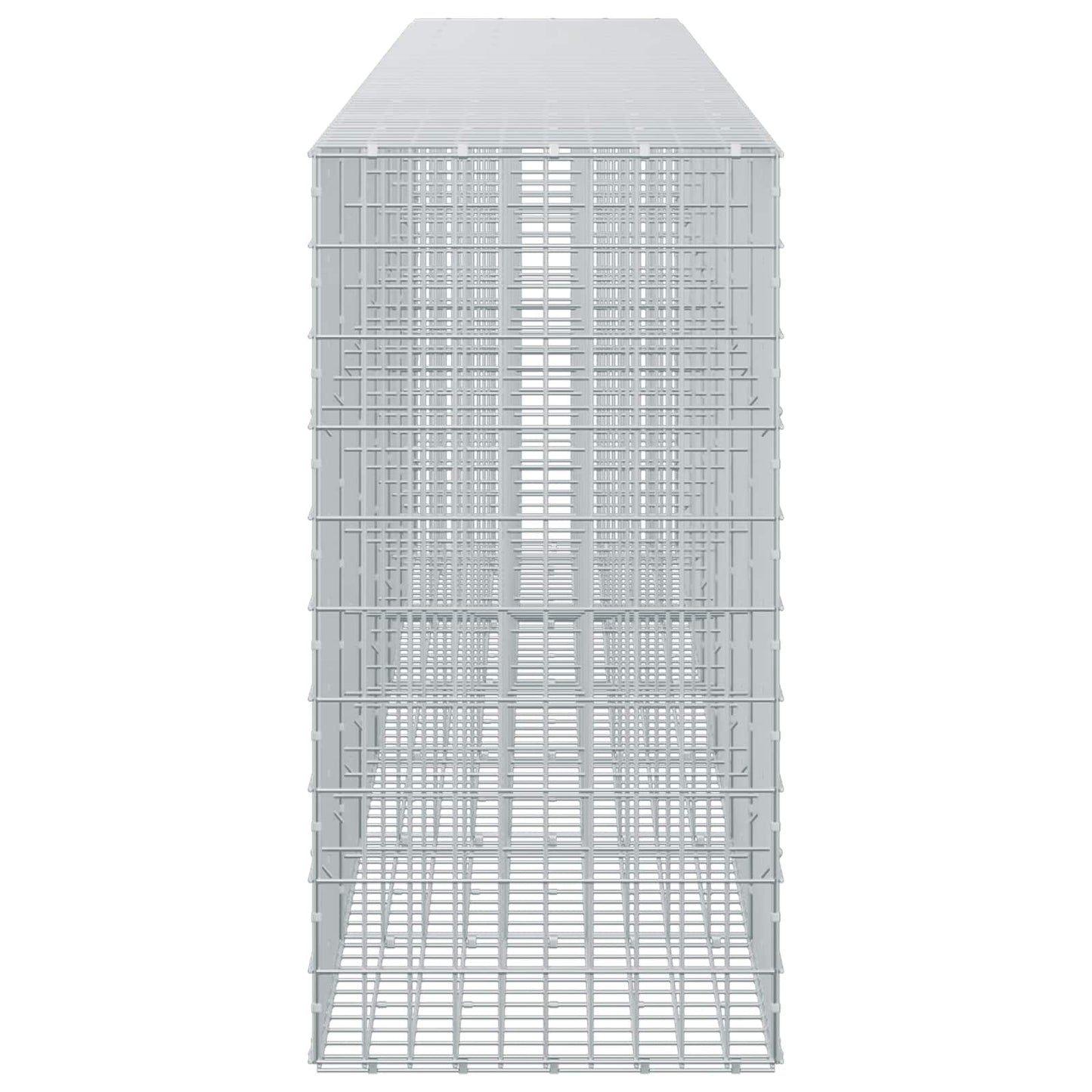 vidaXL Γκαμπιόν με σύρμα 3,5 mm και πλέγμα 5x10 cm 650x50x100 εκ