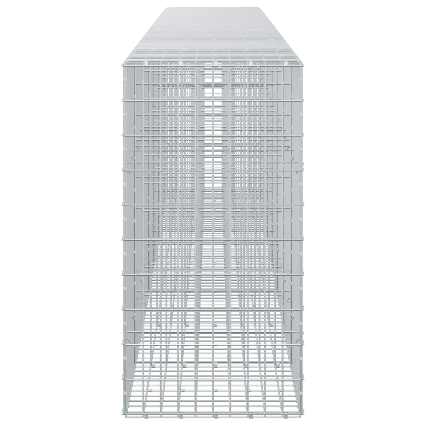 vidaXL Γκαμπιόν με σύρμα 3,5 mm και πλέγμα 5x10 cm 750x50x100 εκ