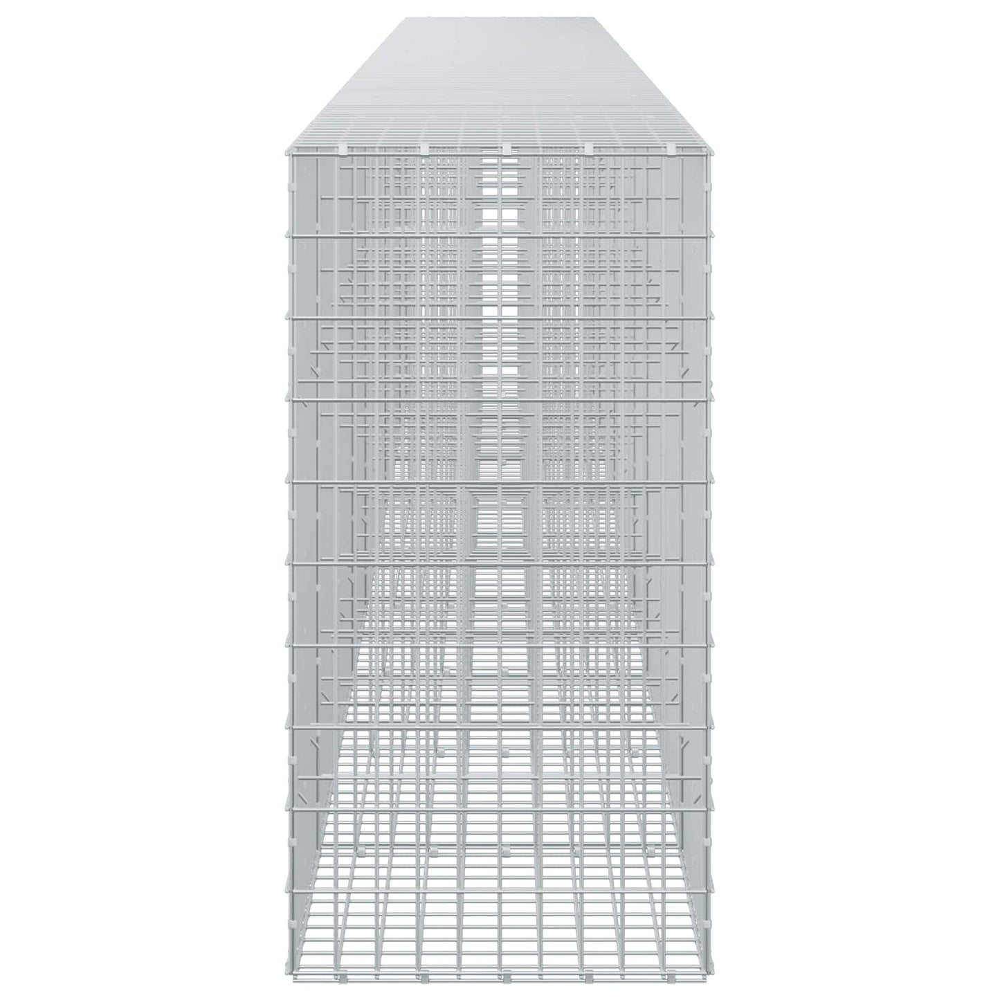 vidaXL Γκαμπιόν με σύρμα 3,5 mm και πλέγμα 5x10 cm 900x50x100 εκ