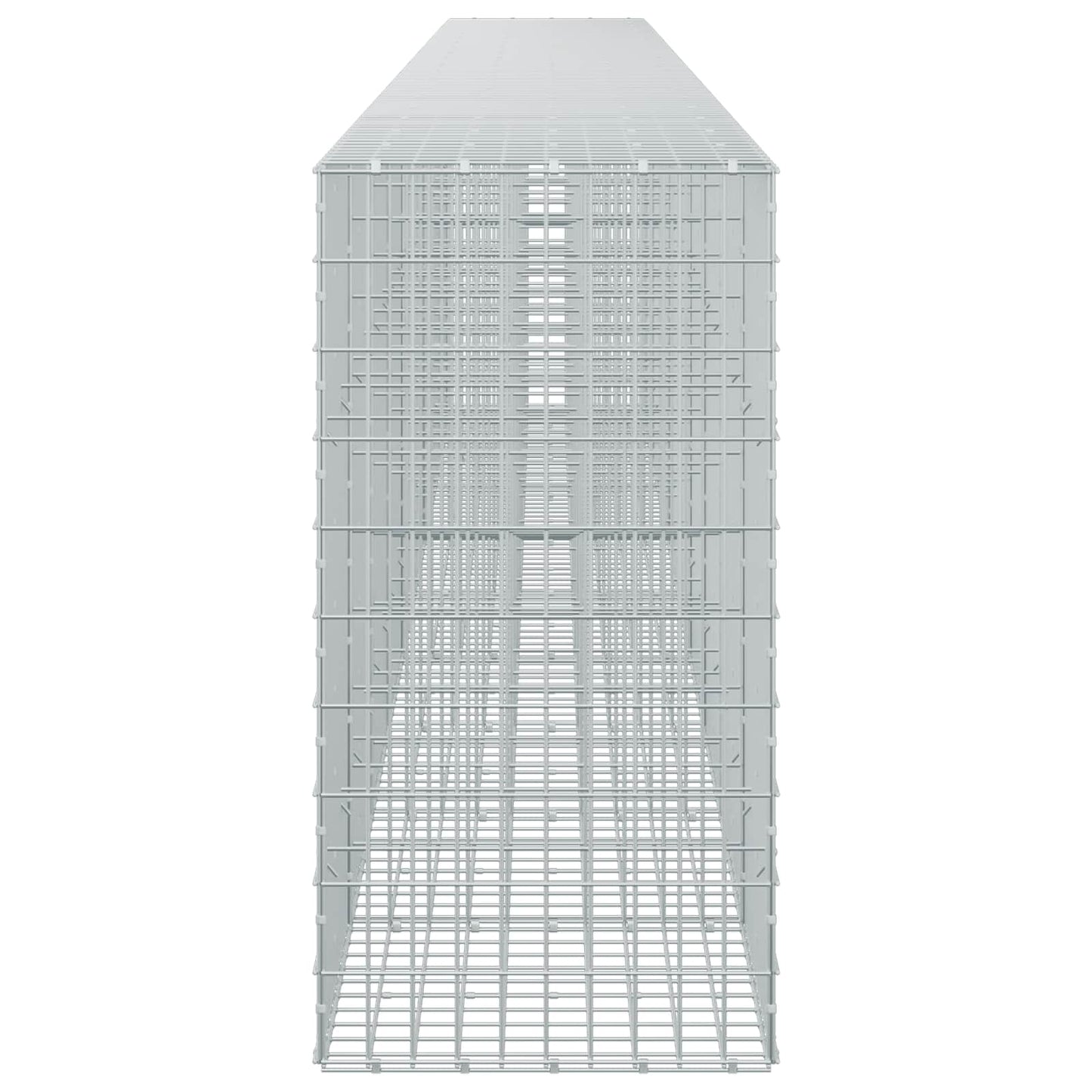 vidaXL Γκαμπιόν με σύρμα 3,5 mm και πλέγμα 5x10 cm 950x50x100 εκ