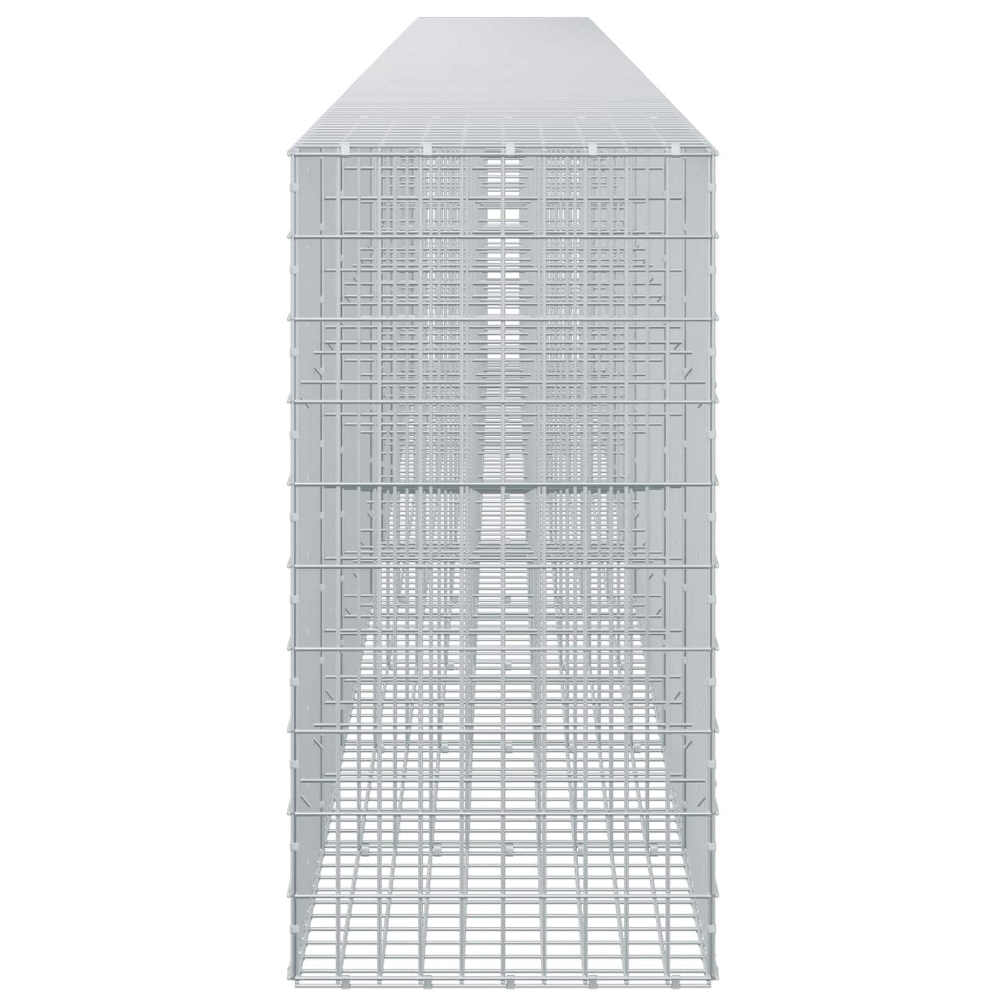 vidaXL Γκαμπιόν με σύρμα 3,5 mm και πλέγμα 5x10 cm 1000x50x100 εκ.