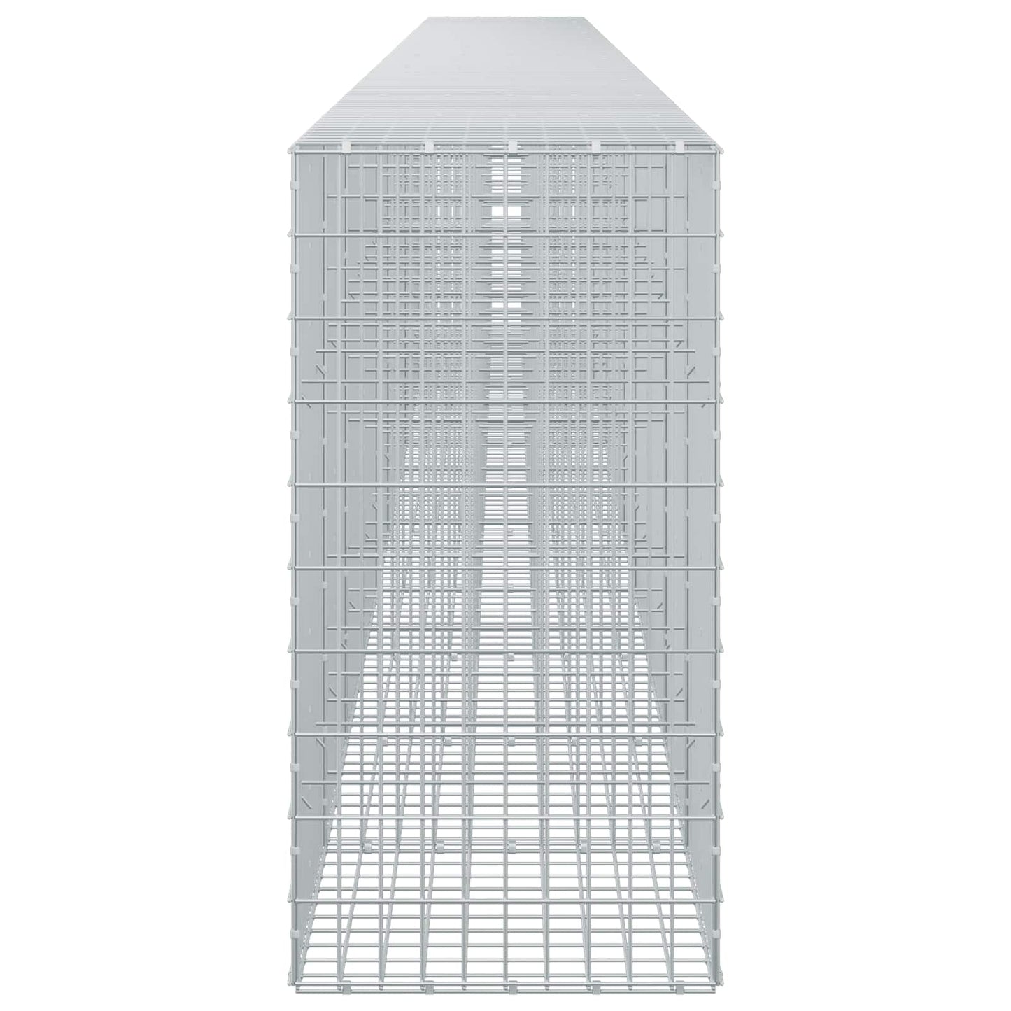 vidaXL Γκαμπιόν με σύρμα 3,5 mm και πλέγμα 5x10 cm 1100x50x100 εκ.