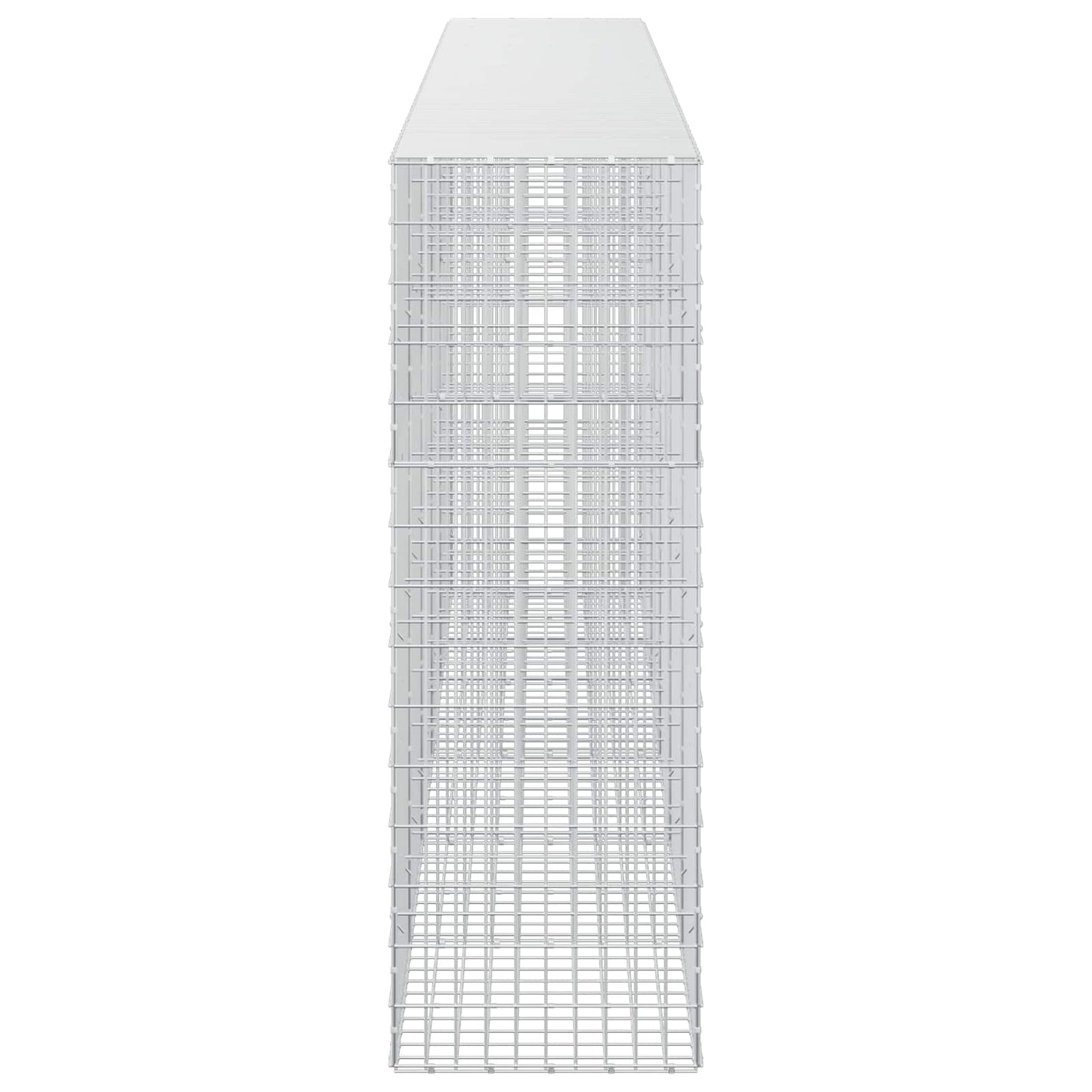vidaXL Γκαμπιόν με σύρμα 3,5 mm και πλέγμα 5x10 cm 550x50x150 εκ.