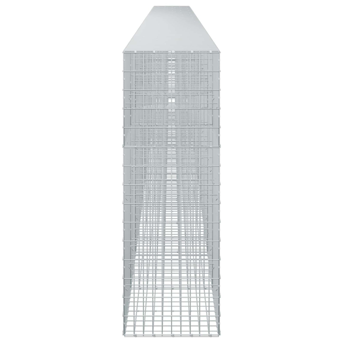 vidaXL Γκαμπιόν με σύρμα 3,5 mm και πλέγμα 5x10 cm 1100x50x150 εκ