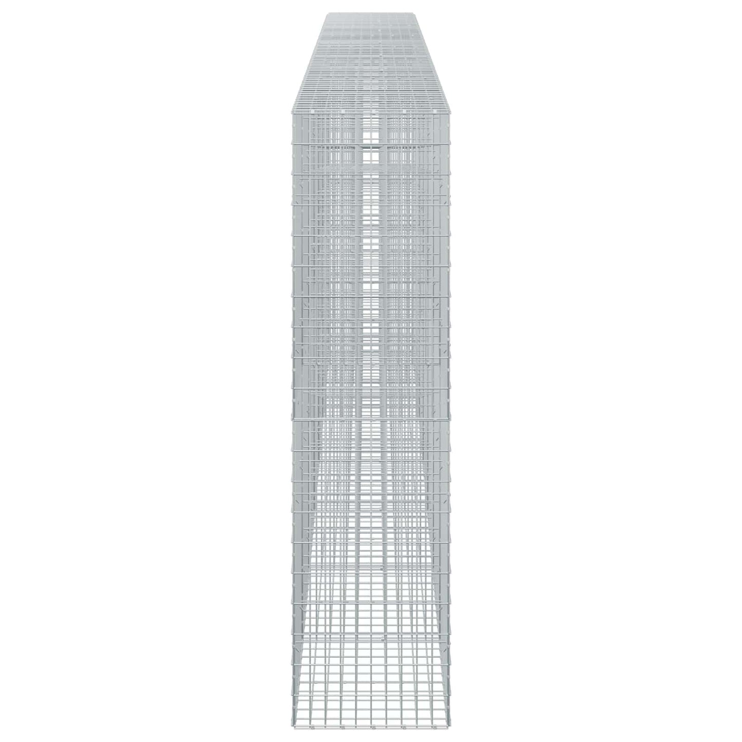 vidaXL Γκαμπιόν με σύρμα 3,5 mm και πλέγμα 5x10 cm 700x50x200 εκ
