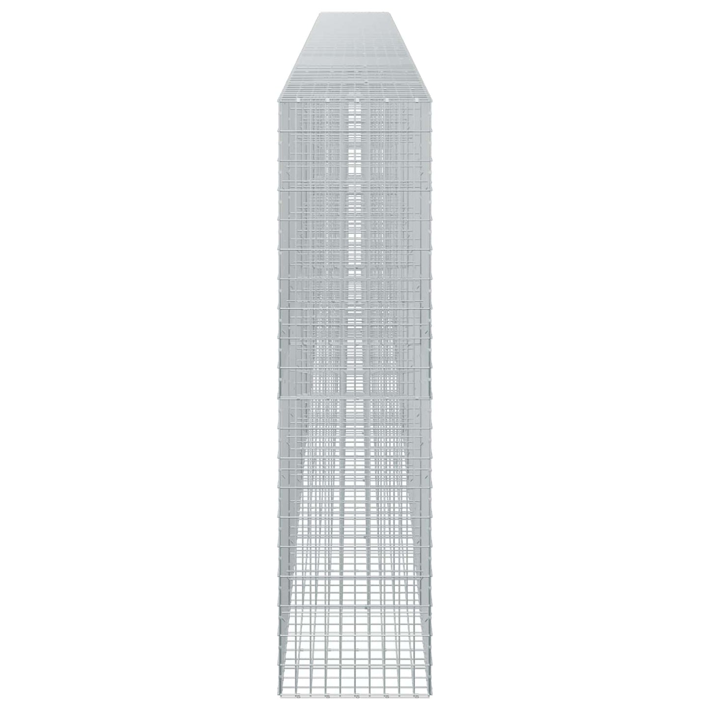 vidaXL Γκαμπιόν με σύρμα 3,5 mm και πλέγμα 5x10 cm 900x50x200 εκ
