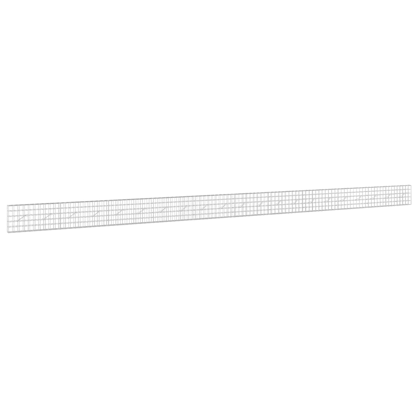 vidaXL Γκαμπιόν με σύρμα 3,5 mm και πλέγμα 10x10 cm 1050x10x50 εκ