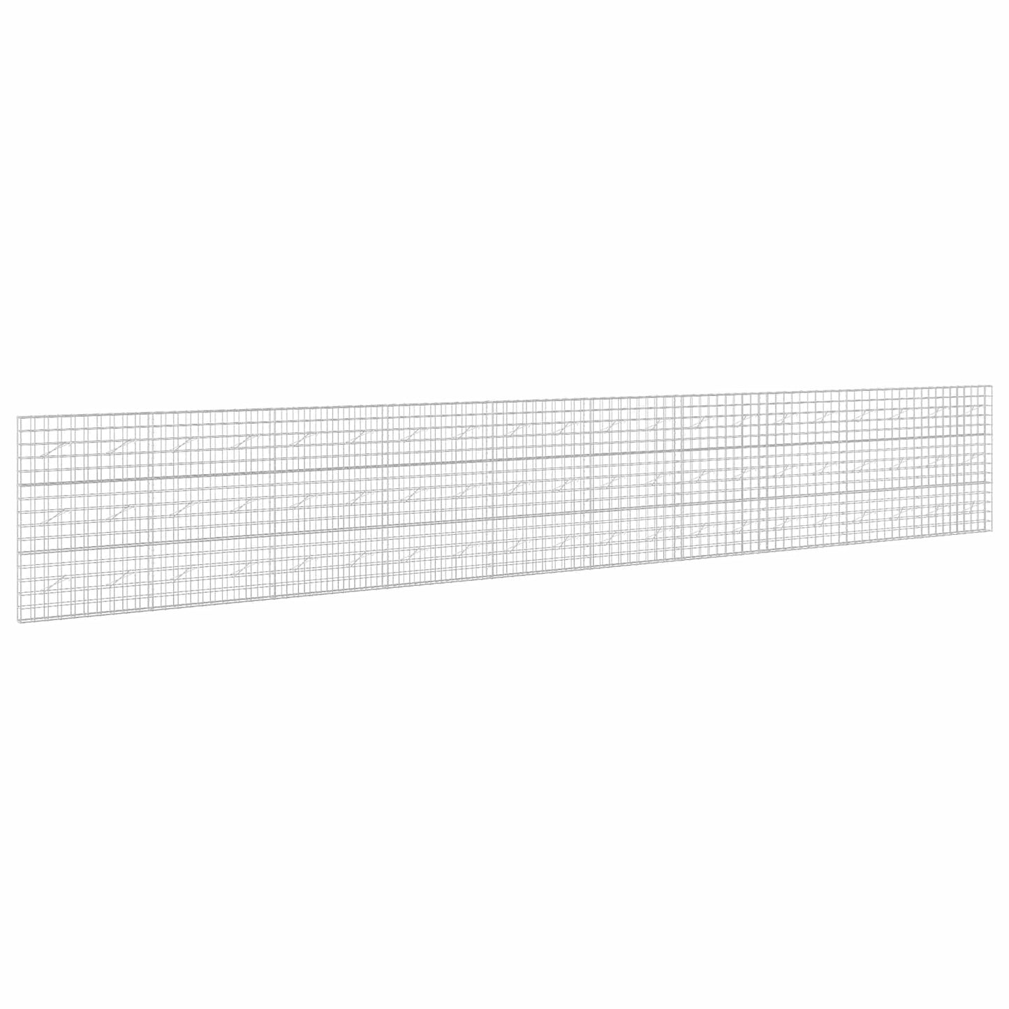 vidaXL Γκαμπιόν με σύρμα 3,5 mm και πλέγμα 10x10 cm 1000x10x150 εκ