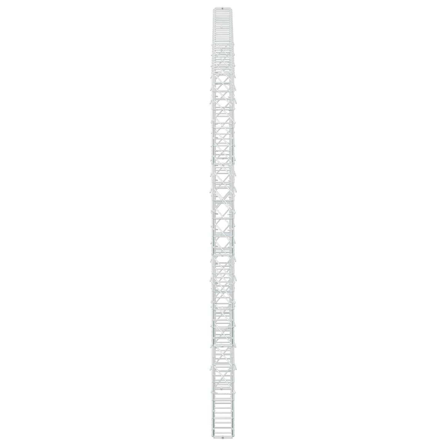 vidaXL Γκαμπιόν με σύρμα 3,5 mm και πλέγμα 10x10 cm 300x10x200 εκ