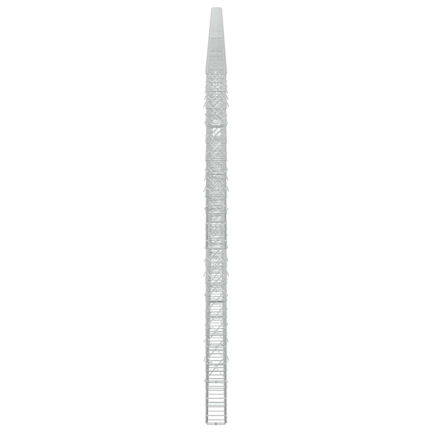 vidaXL Γκαμπιόν με σύρμα 3,5 mm και πλέγμα 10x10 cm 1150x10x200 εκ