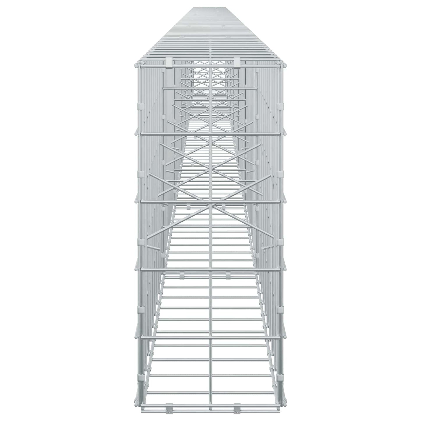 vidaXL Γκαμπιόν με σύρμα 3,5 mm και πλέγμα 10x10 cm 700x20x50 εκ