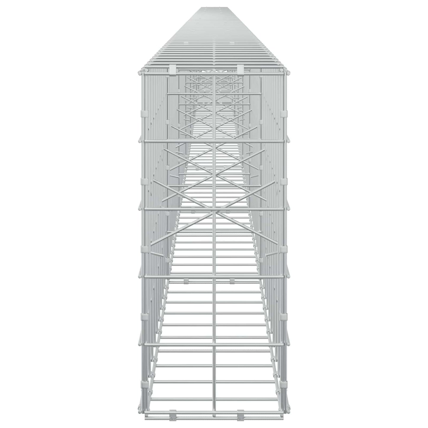 vidaXL Γκαμπιόν με σύρμα 3,5 mm και πλέγμα 10x10 cm 900x20x50 εκ