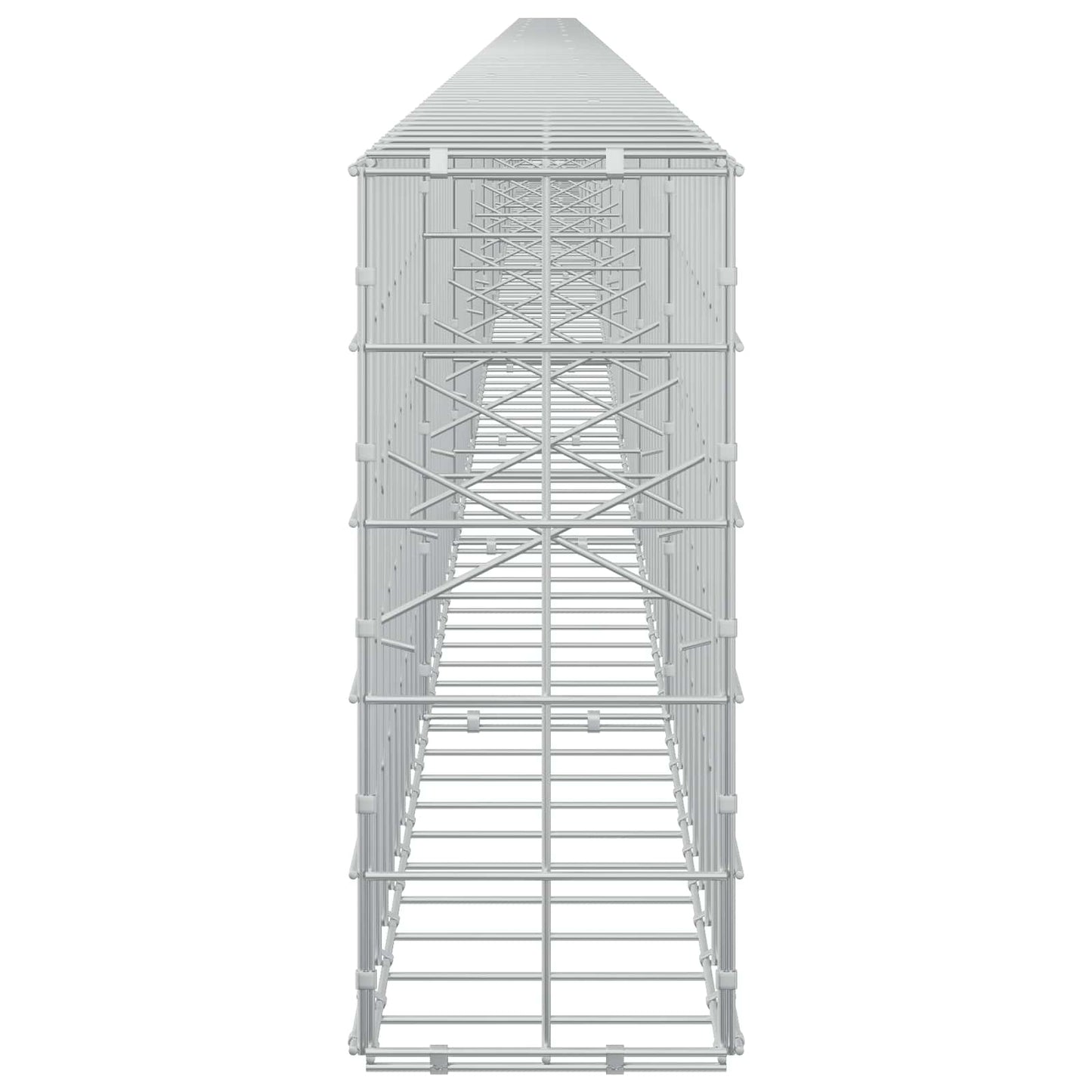 vidaXL Γκαμπιόν με σύρμα 3,5 mm και πλέγμα 10x10 cm 1150x20x50 εκ