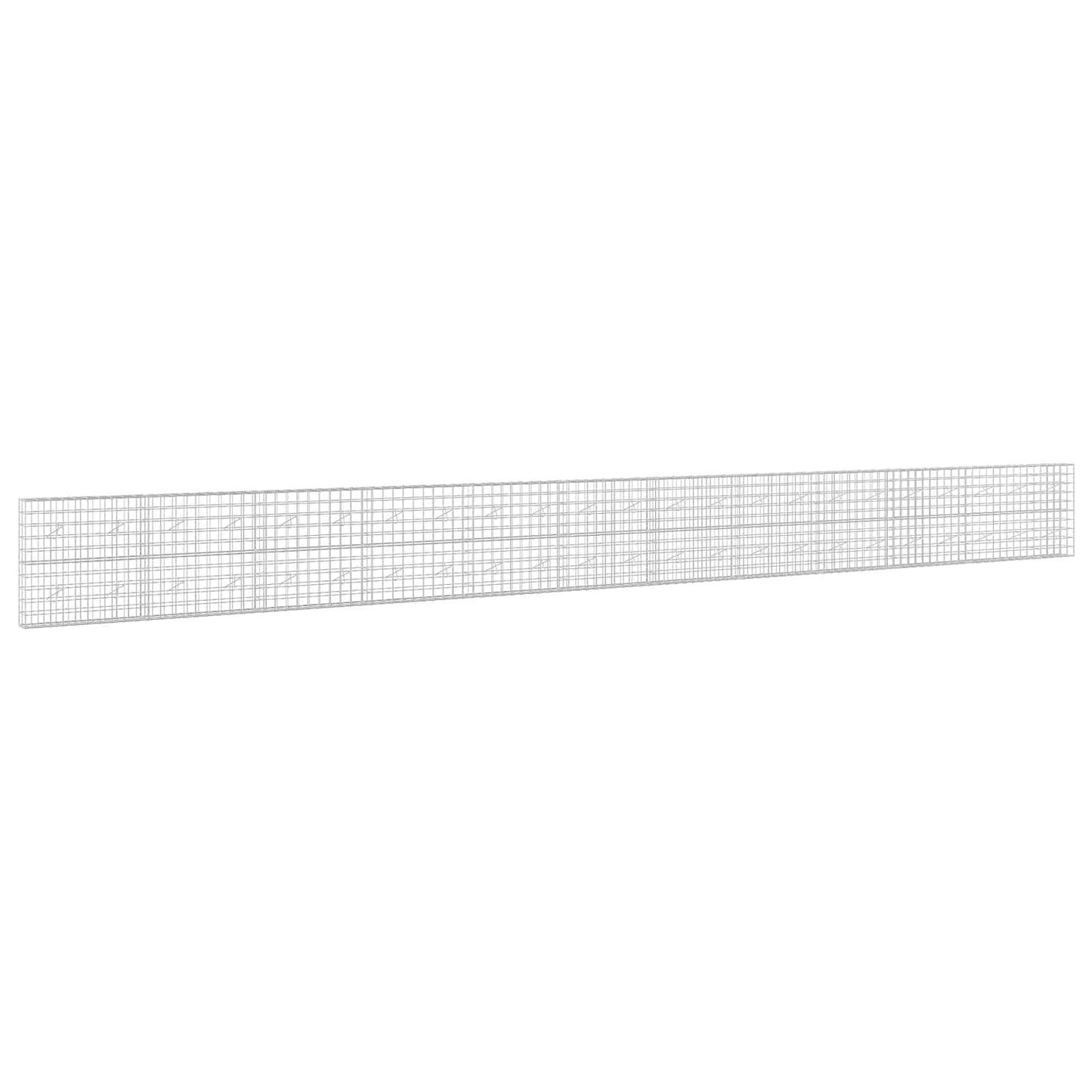 vidaXL Γκαμπιόν με σύρμα 3,5 mm και πλέγμα 10x10 cm 1150x20x100 εκ