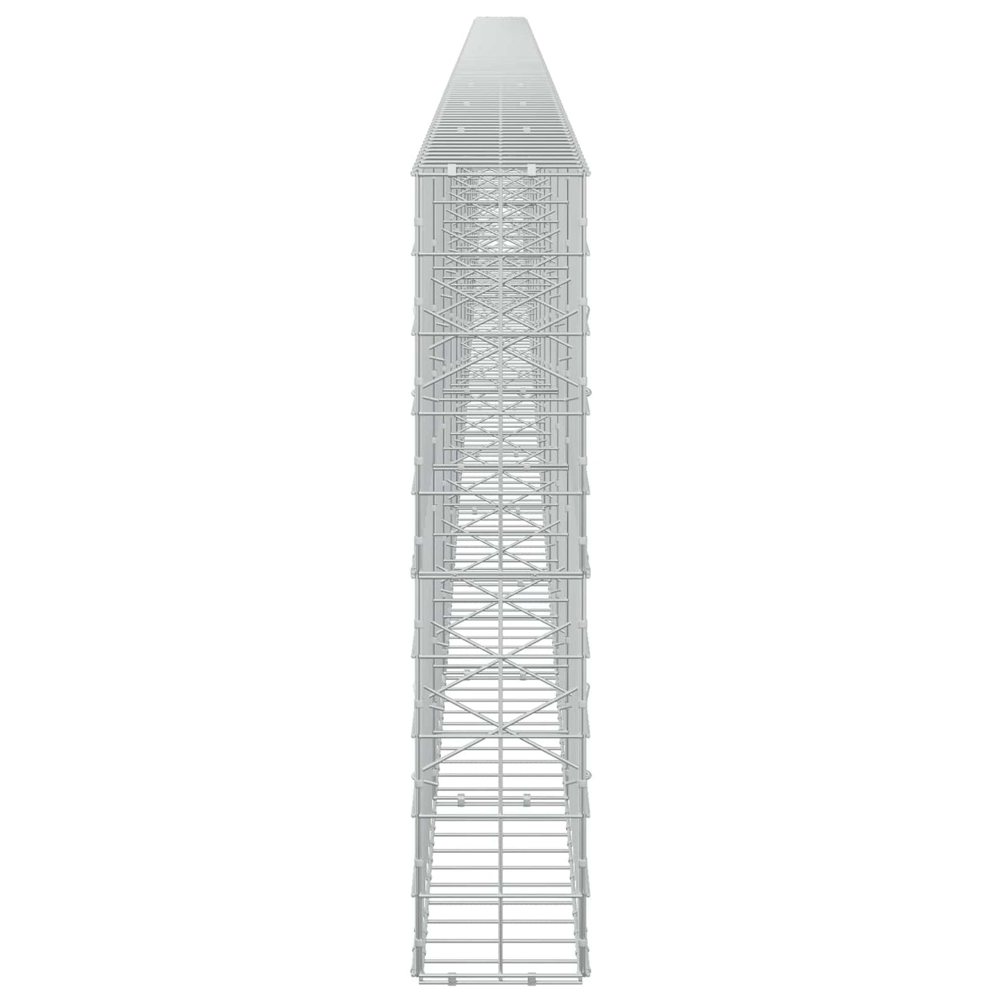 vidaXL Γκαμπιόν με σύρμα 3,5 mm και πλέγμα 10x10 cm 1150x20x100 εκ