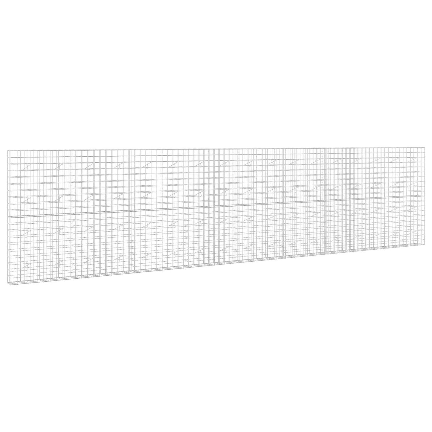 vidaXL Γκαμπιόν με σύρμα 3,5 mm και πλέγμα 10x10 cm 850x20x200 εκ
