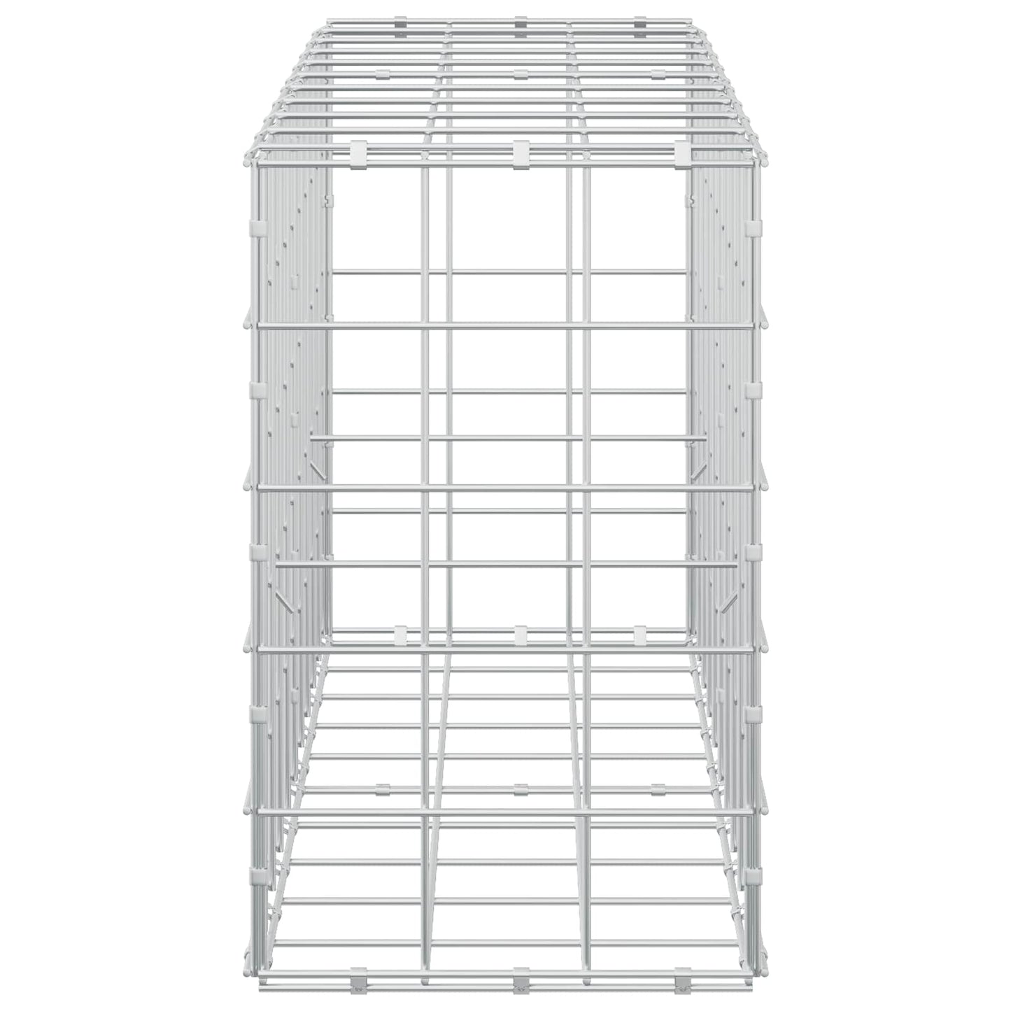 vidaXL Γκαμπιόν με σύρμα 3,5 mm και πλέγμα 10x10 cm 100x30x50 εκ