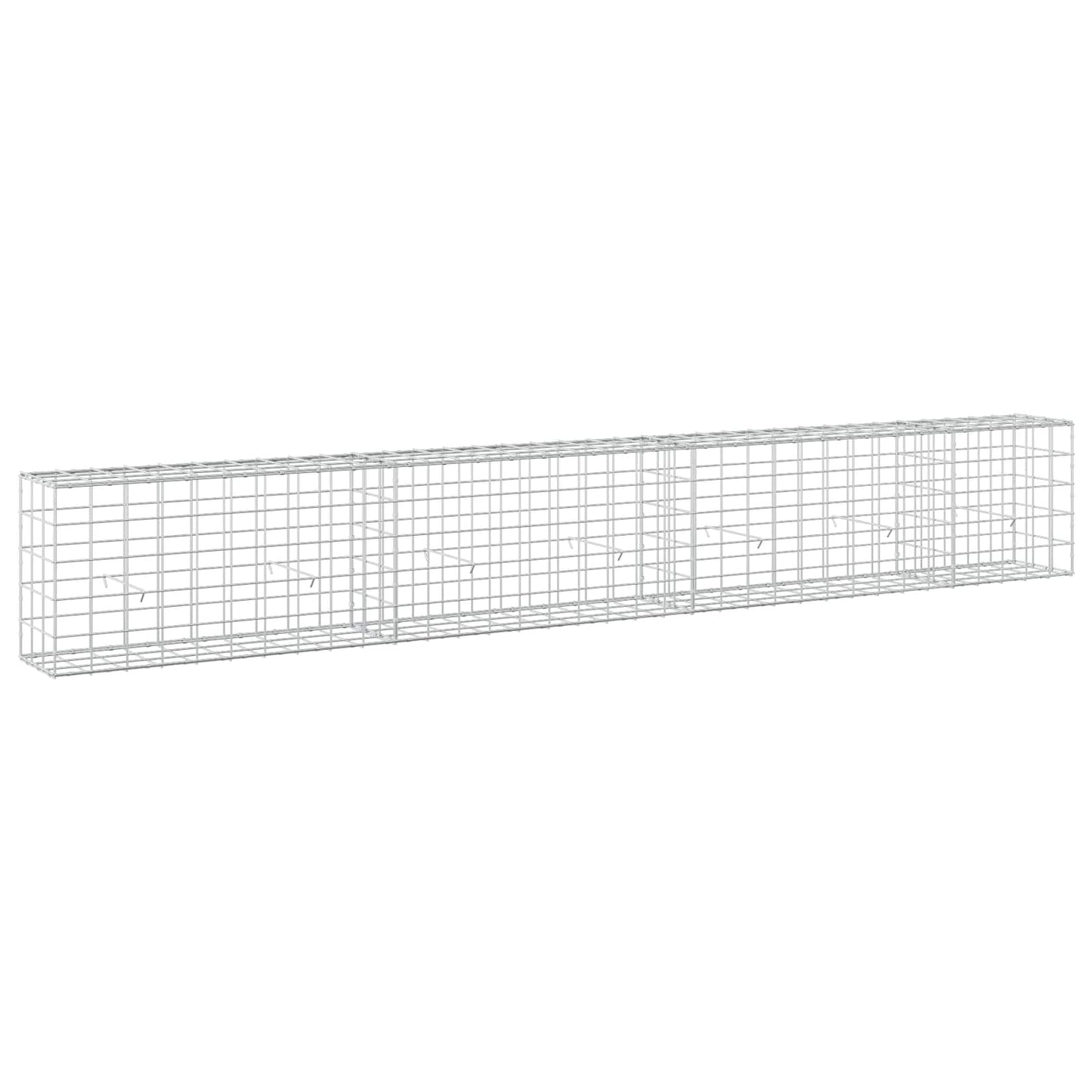 vidaXL Γκαμπιόν με σύρμα 3,5 mm και πλέγμα 10x10 cm 350x30x50 εκ