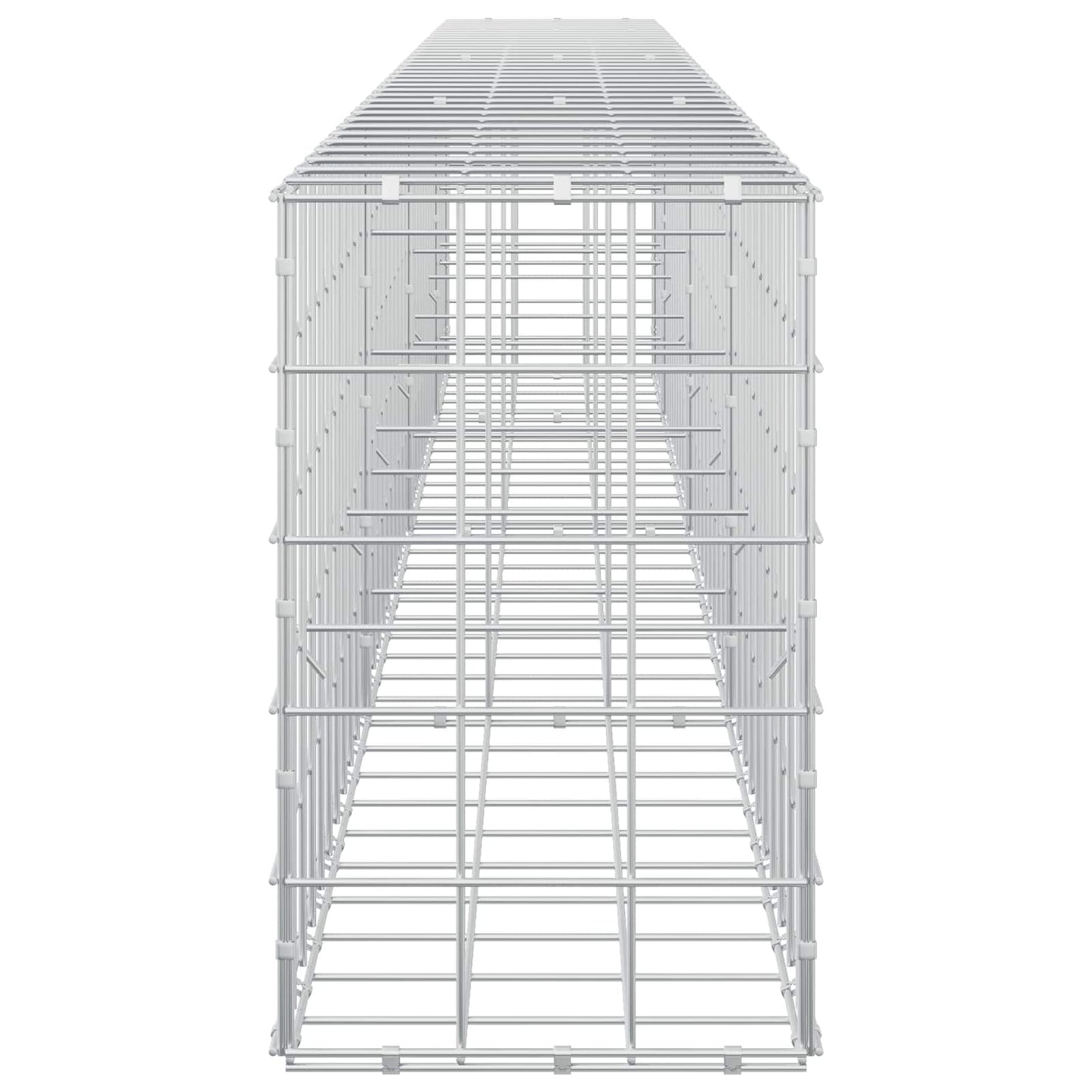 vidaXL Γκαμπιόν με σύρμα 3,5 mm και πλέγμα 10x10 cm 350x30x50 εκ