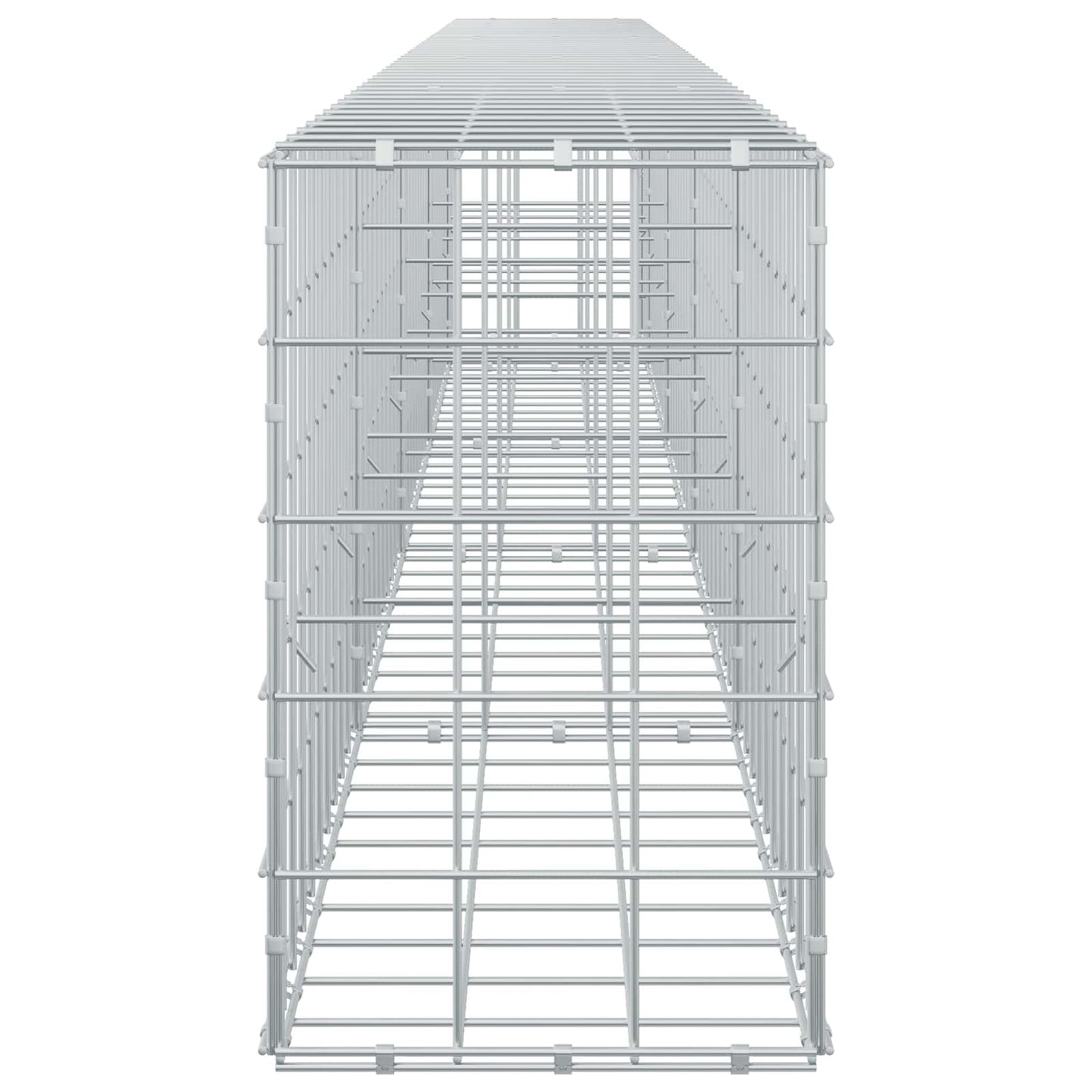 vidaXL Γκαμπιόν με σύρμα 3,5 mm και πλέγμα 10x10 cm 450x30x50 εκ