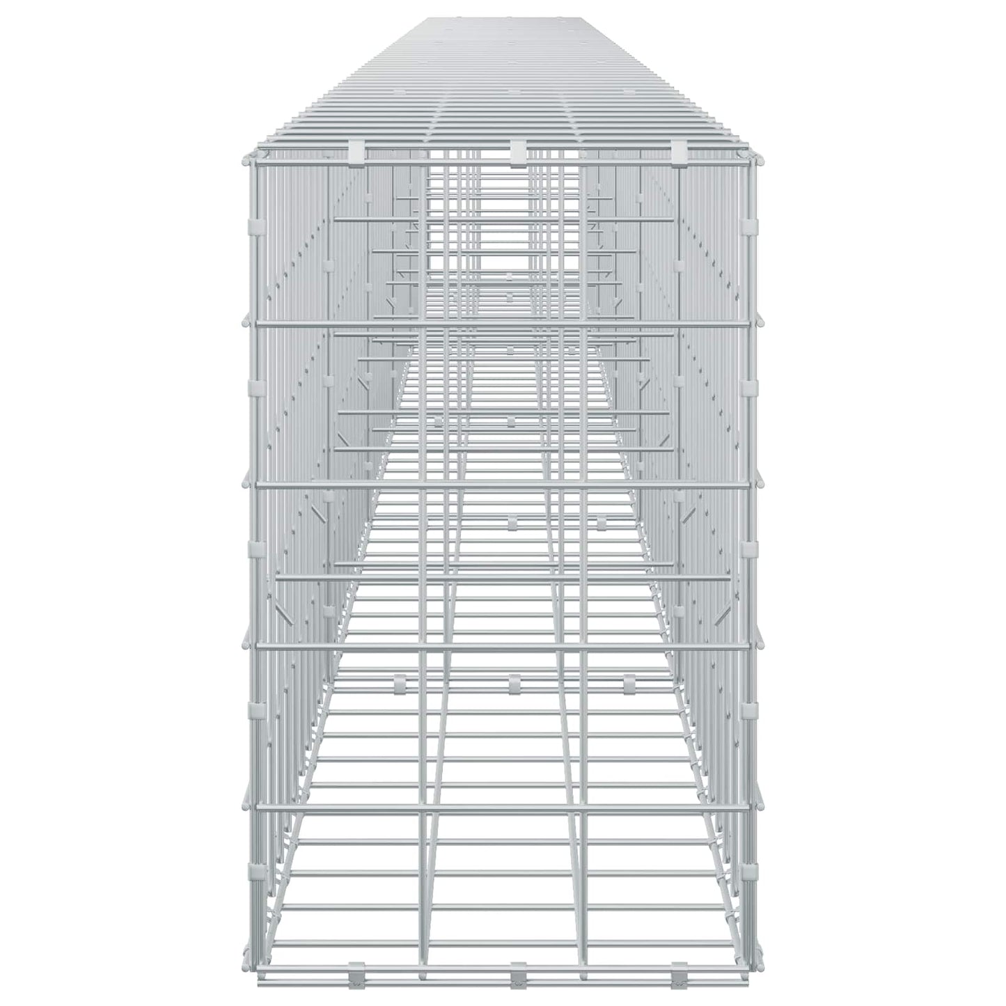 vidaXL Γκαμπιόν με σύρμα 3,5 mm και πλέγμα 10x10 cm 550x30x50 εκ