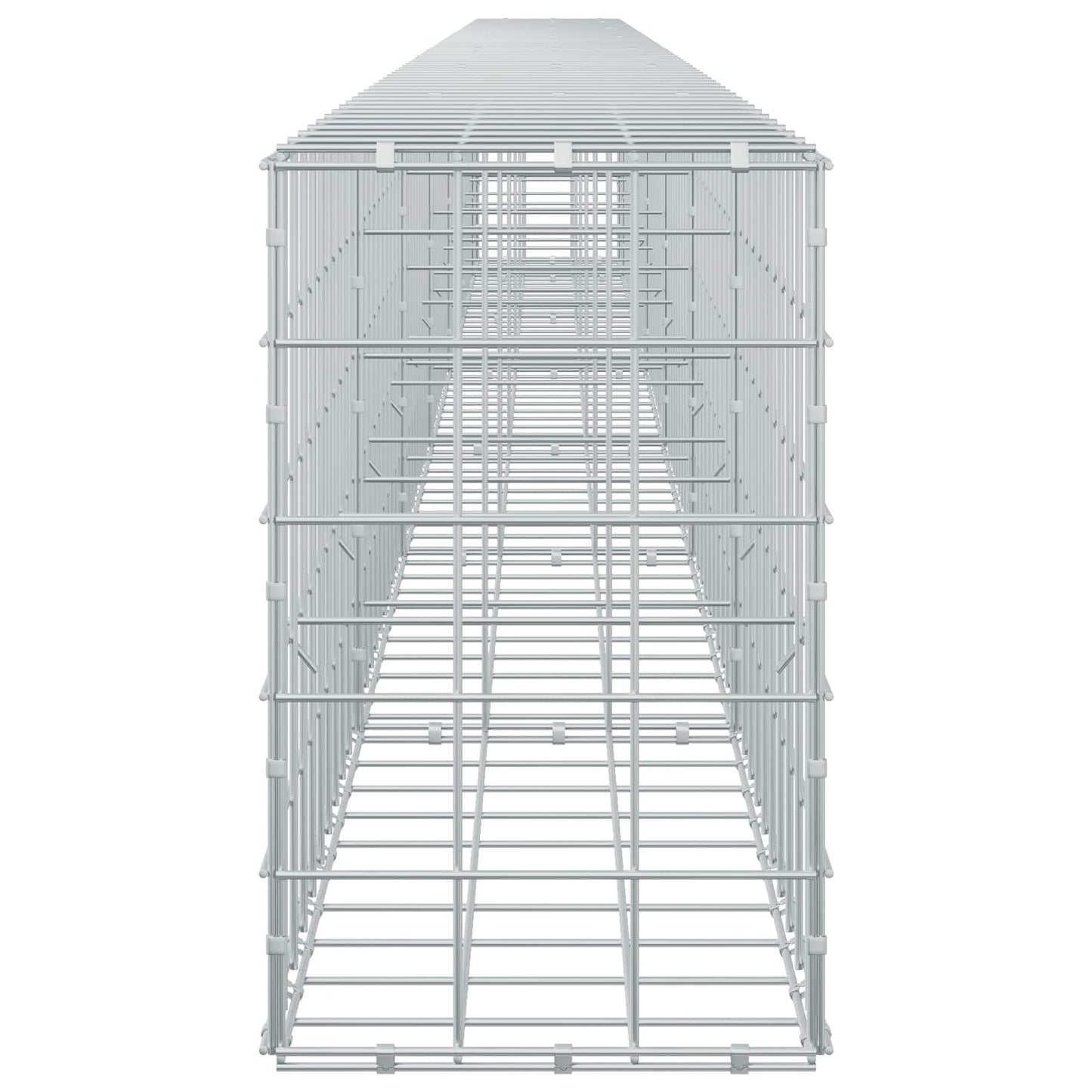 vidaXL Γκαμπιόν με σύρμα 3,5 mm και πλέγμα 10x10 cm 650x30x50 εκ.
