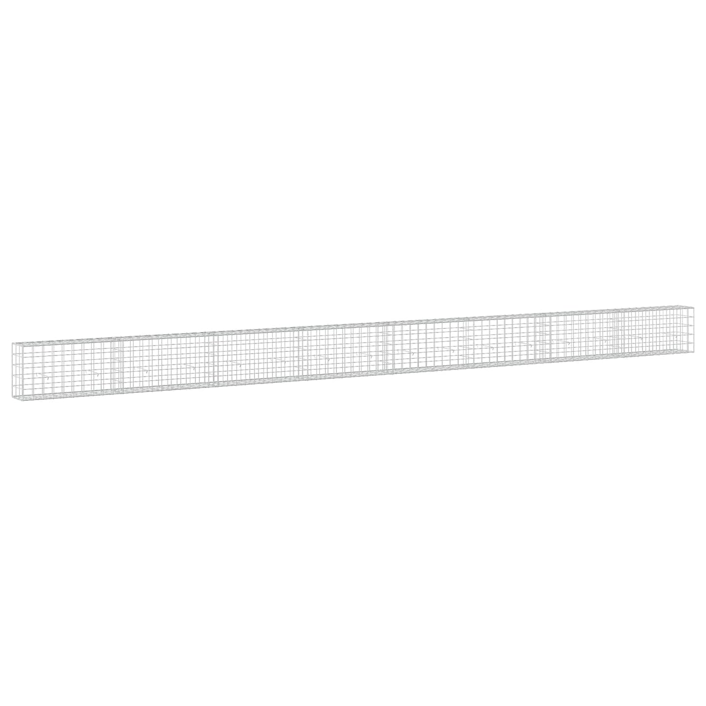 vidaXL Γκαμπιόν με σύρμα 3,5 mm και πλέγμα 10x10 cm 800x30x50 εκ
