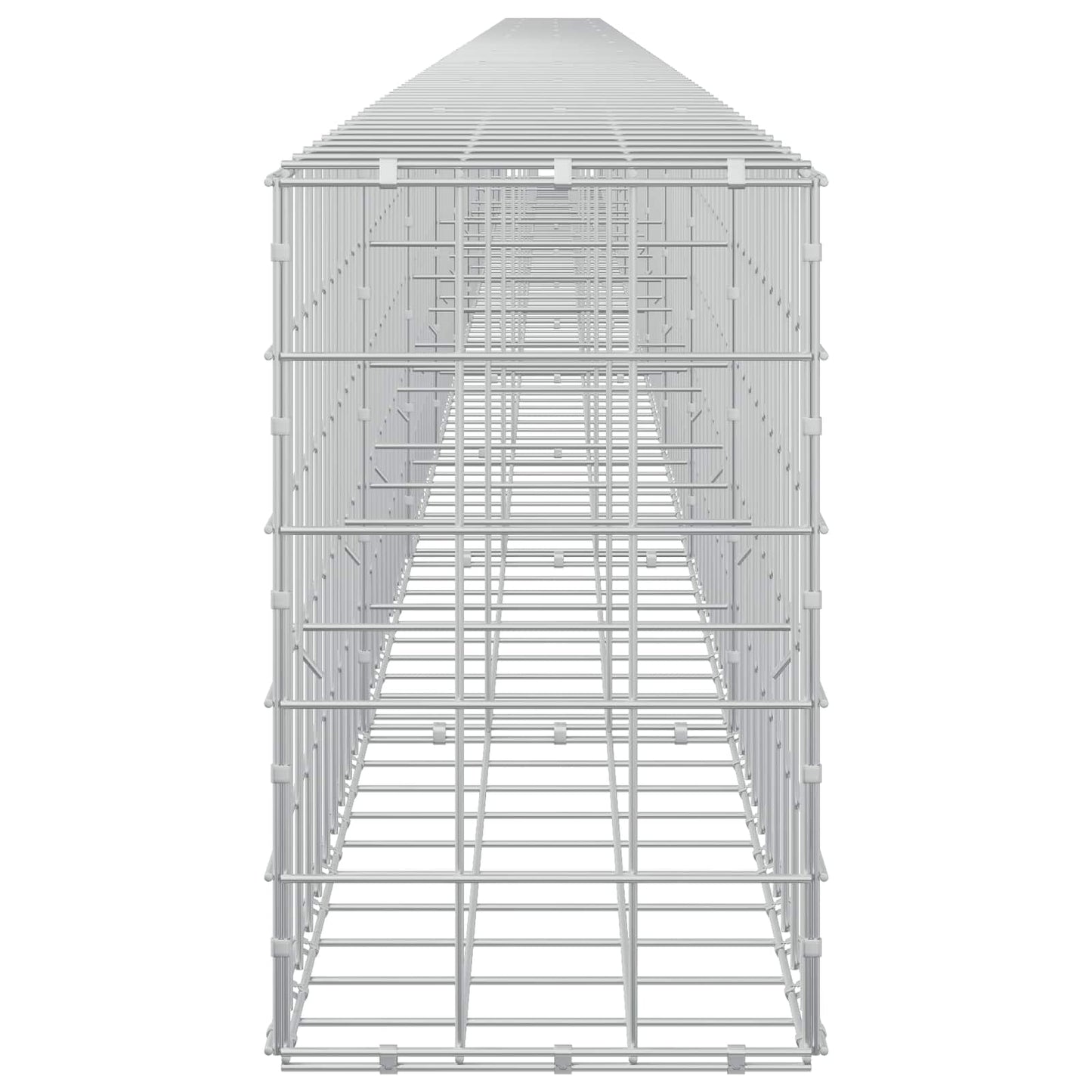 vidaXL Γκαμπιόν με σύρμα 3,5 mm και πλέγμα 10x10 cm 1050x30x50 εκ