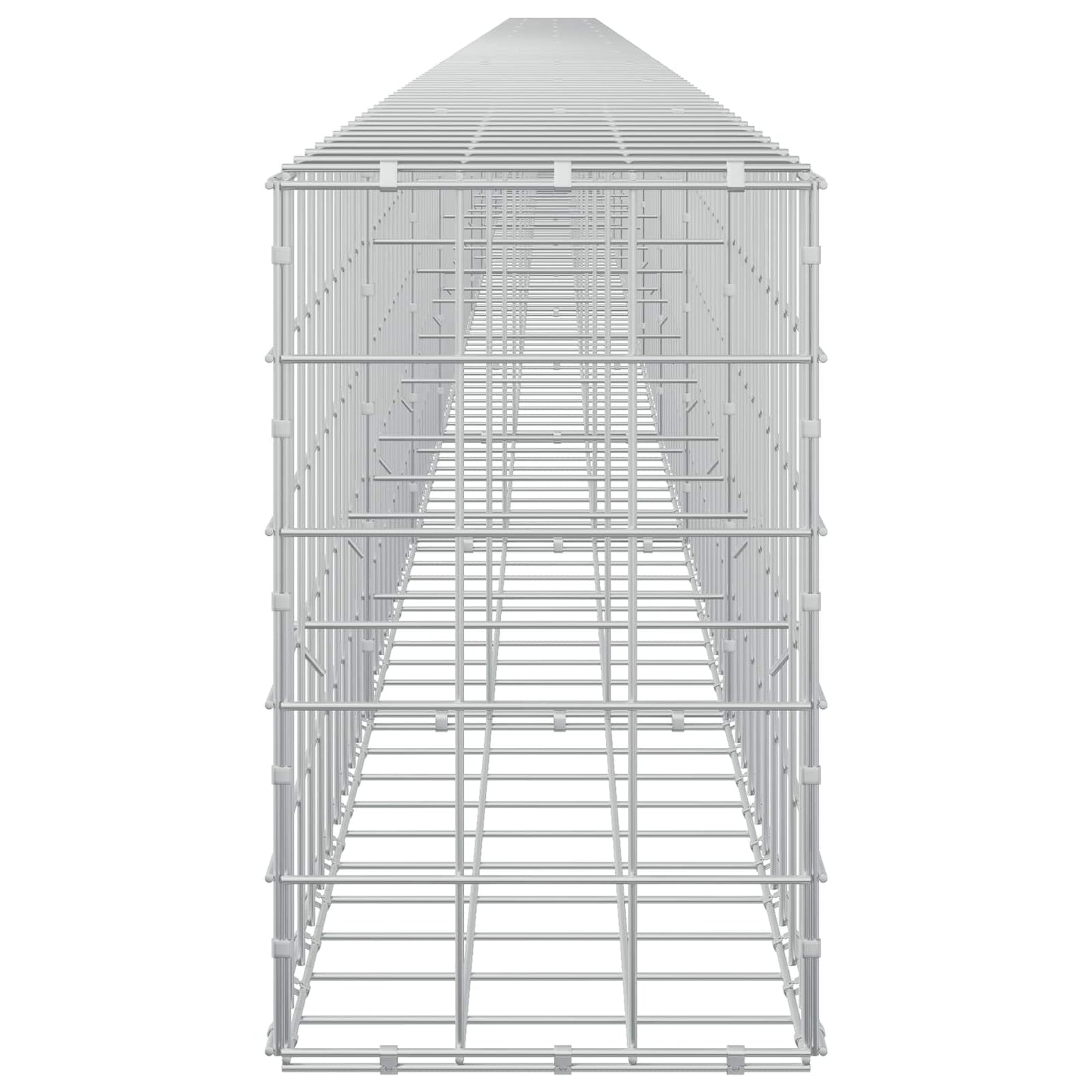 vidaXL Γκαμπιόν με σύρμα 3,5 mm και πλέγμα 10x10 cm 1100x30x50 εκ