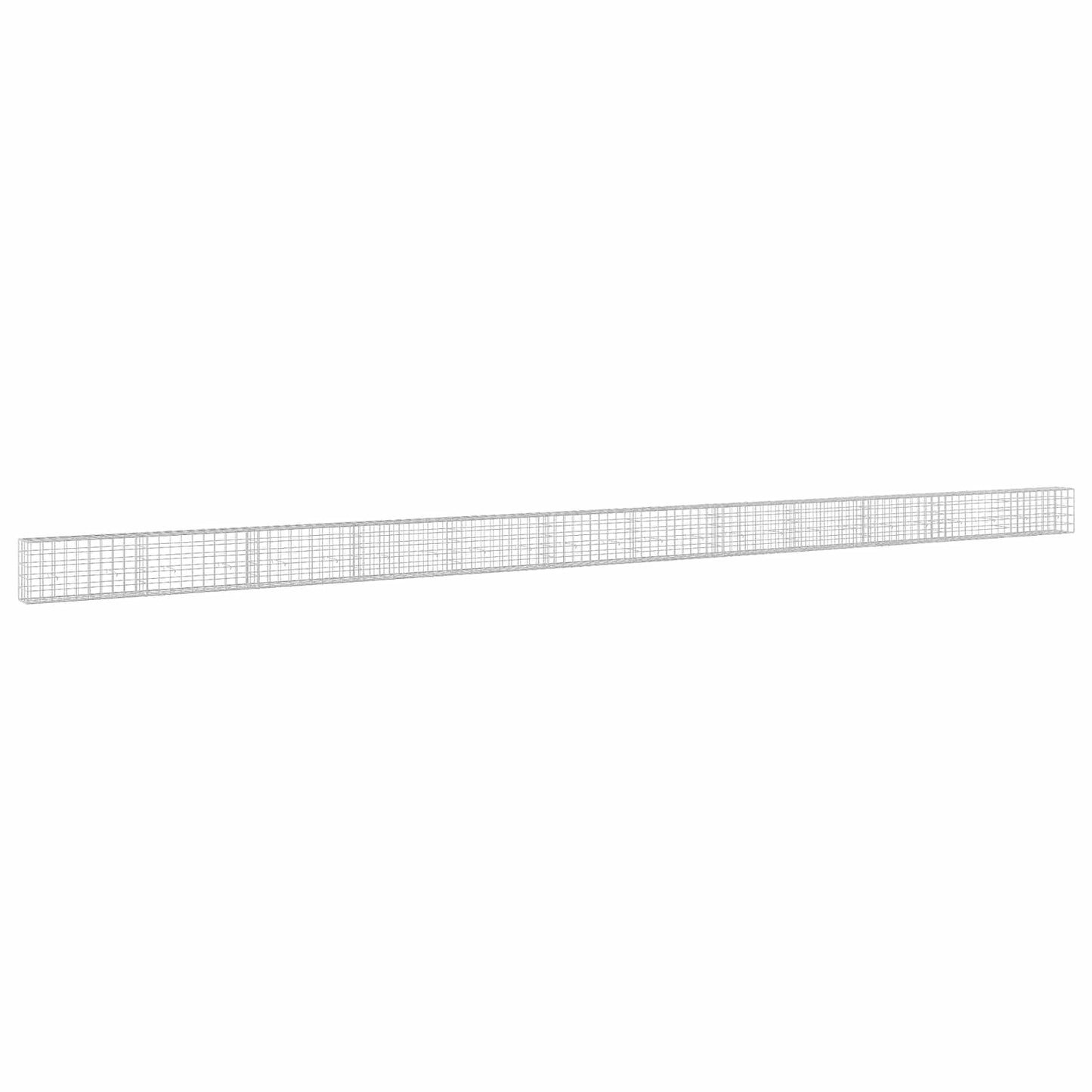 vidaXL Γκαμπιόν με σύρμα 3,5 mm και πλέγμα 10x10 cm 1200x30x50 εκ