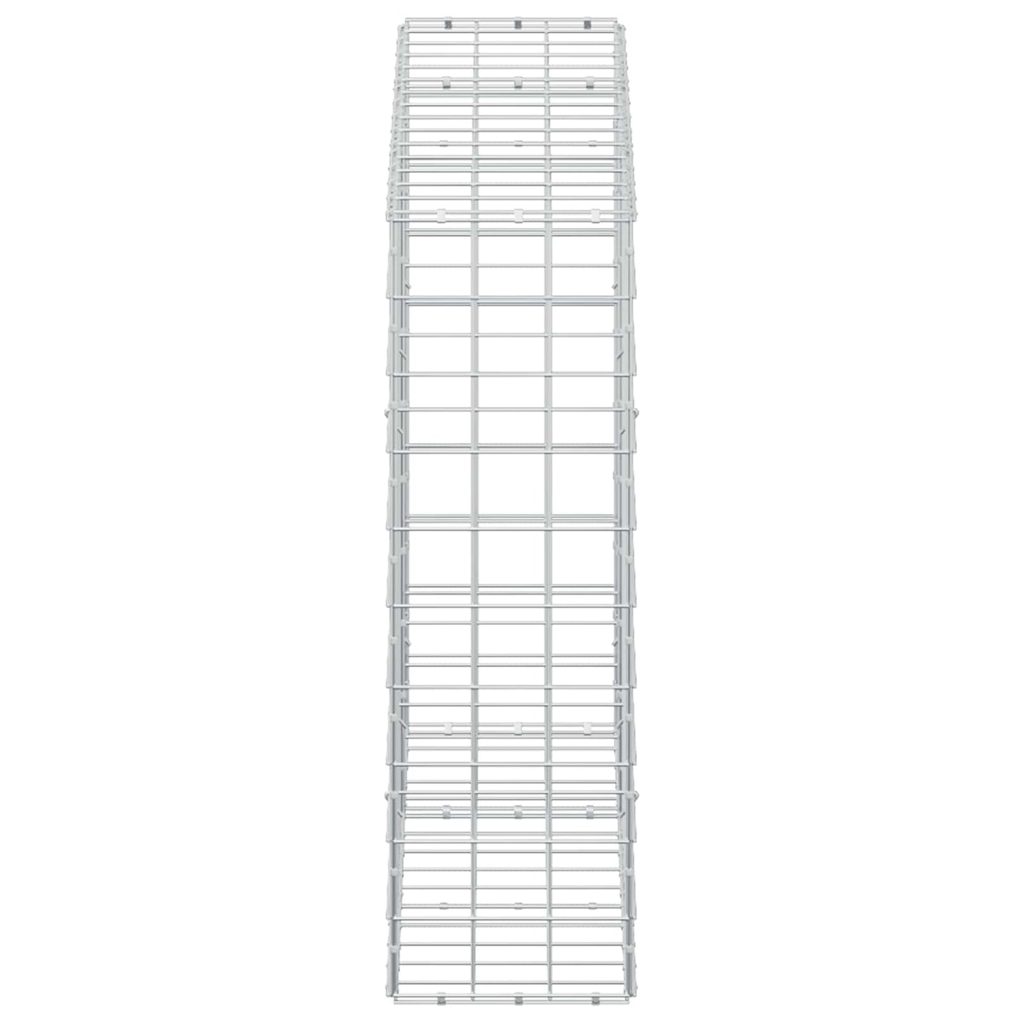 vidaXL Γκαμπιόν με σύρμα 3,5 mm και πλέγμα 10x10 cm 150x30x100 εκ