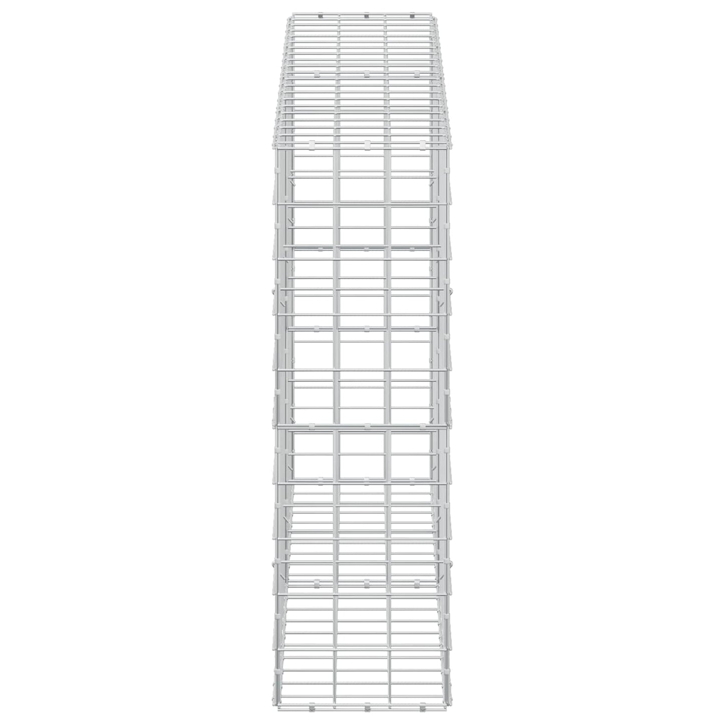 vidaXL Γκαμπιόν με σύρμα 3,5 mm και πλέγμα 10x10 cm 200x30x100 εκ