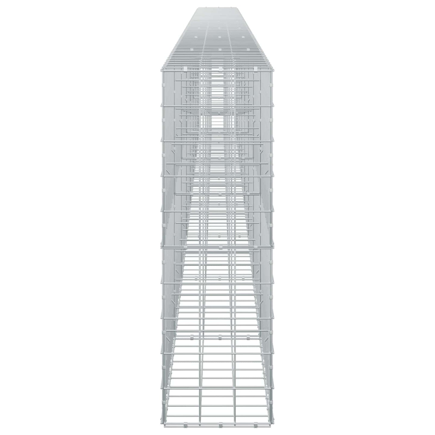 vidaXL Γκαμπιόν με σύρμα 3,5 mm και πλέγμα 10x10 cm 750x30x100 εκ