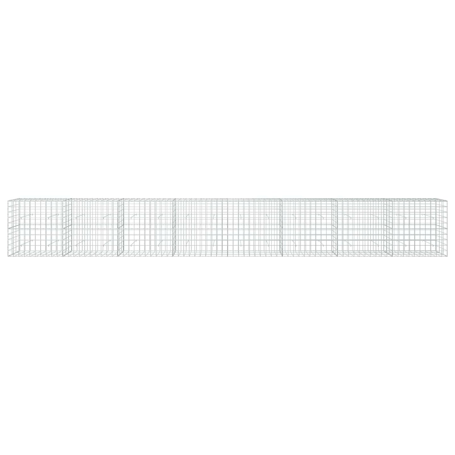 vidaXL Γκαμπιόν με σύρμα 3,5 mm και πλέγμα 10x10 cm 800x30x100 εκ