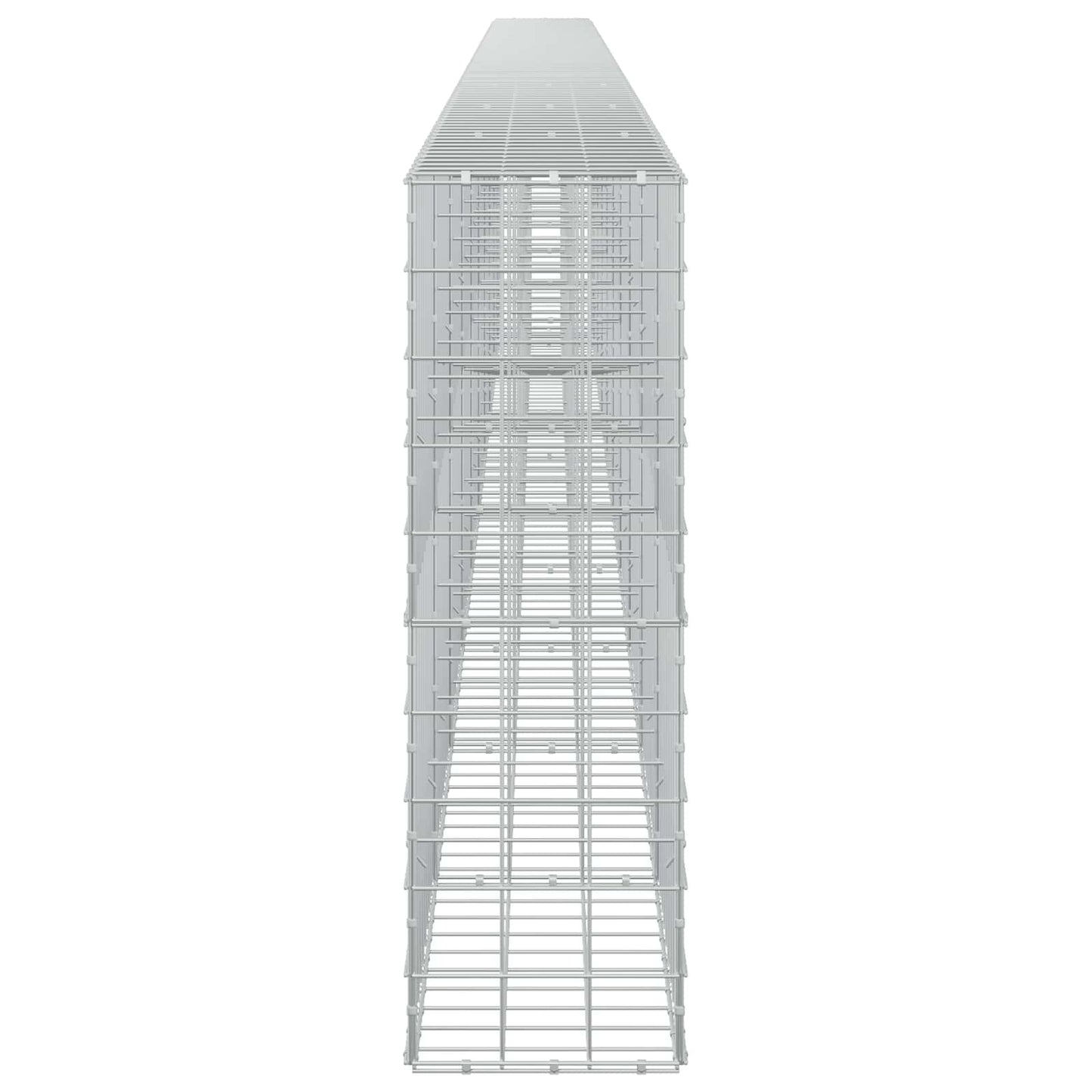 vidaXL Γκαμπιόν με σύρμα 3,5 mm και πλέγμα 10x10 cm 950x30x100 εκ